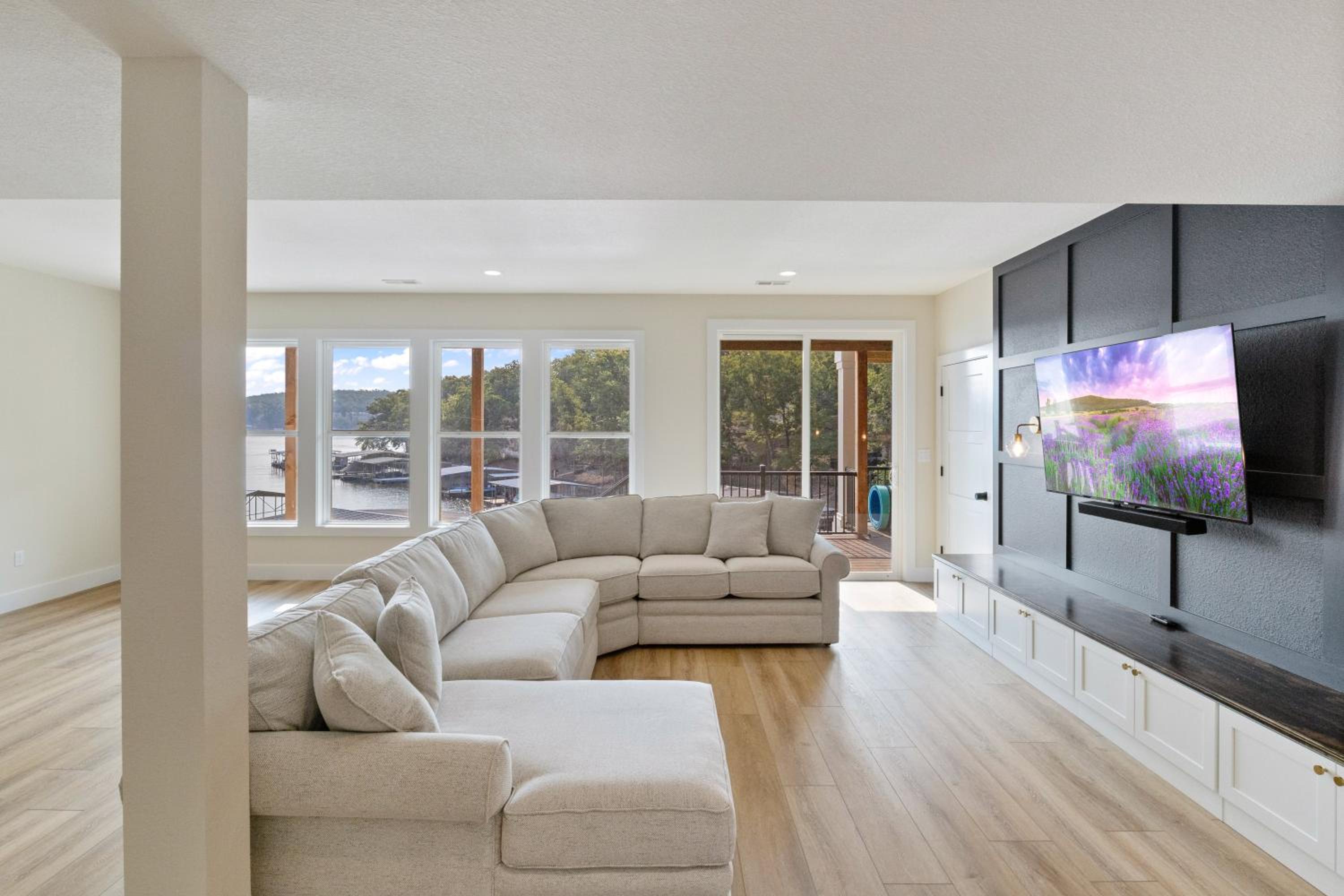 Lakefront Home w/ Arcade Games, Wet Bar, Dock, Workspace & Stunning Views