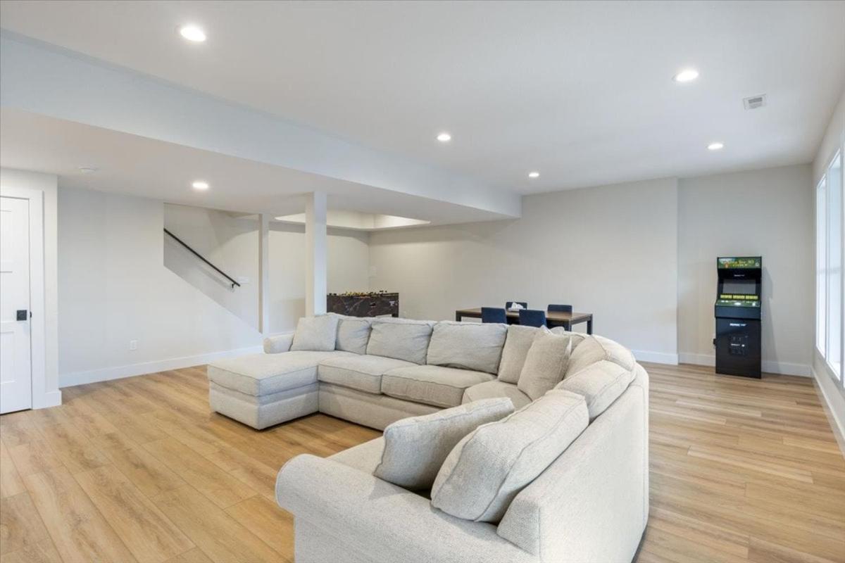 Lakefront Home w/ Arcade Games, Wet Bar, Dock, Workspace & Stunning Views