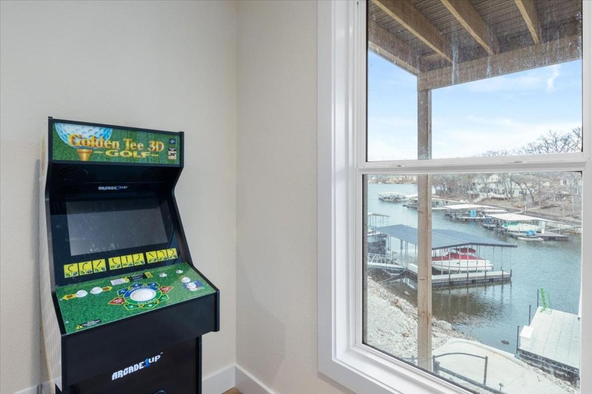 Lakefront Home w/ Arcade Games, Wet Bar, Dock, Workspace & Stunning Views