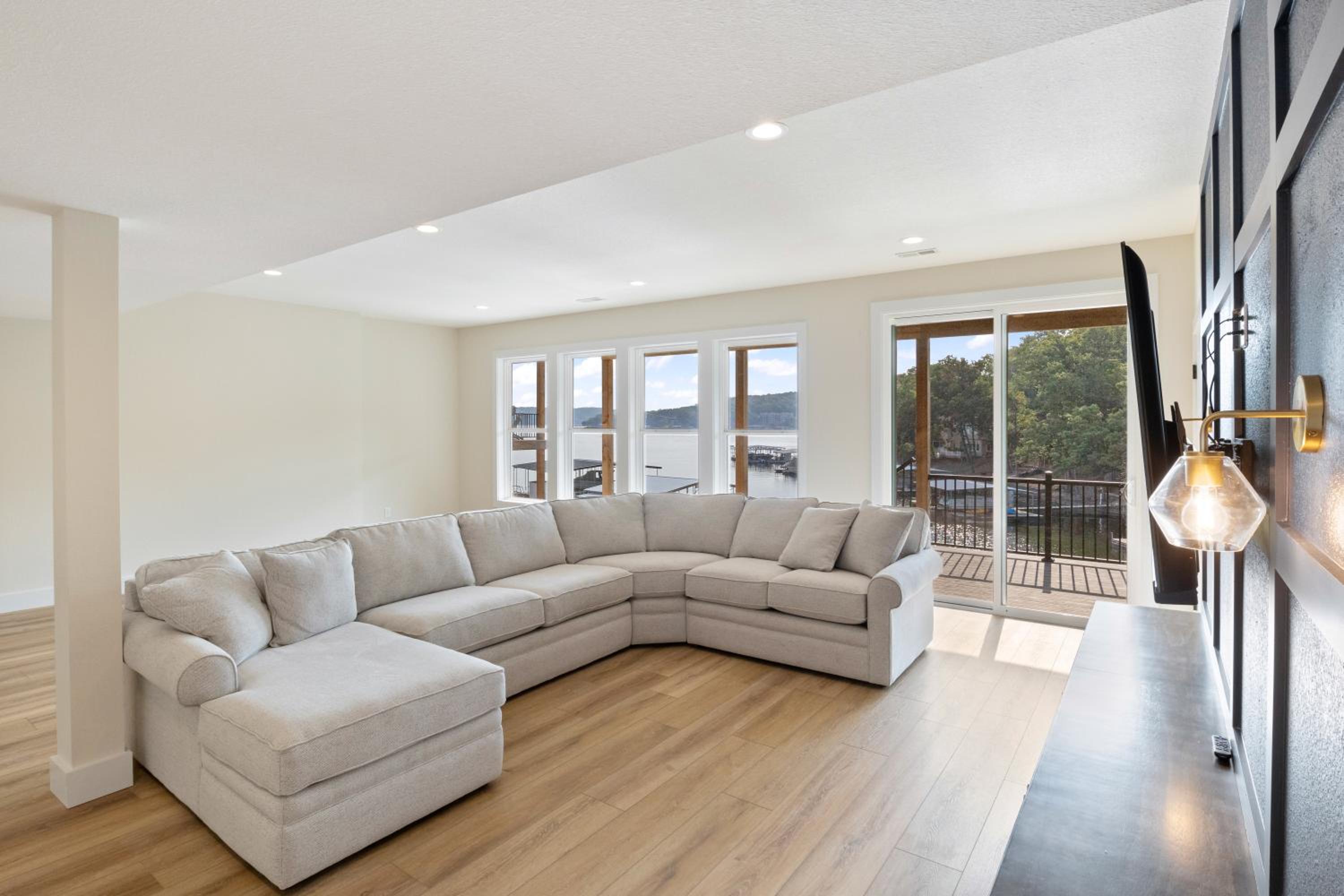 Lakefront Home w/ Arcade Games, Wet Bar, Dock, Workspace & Stunning Views