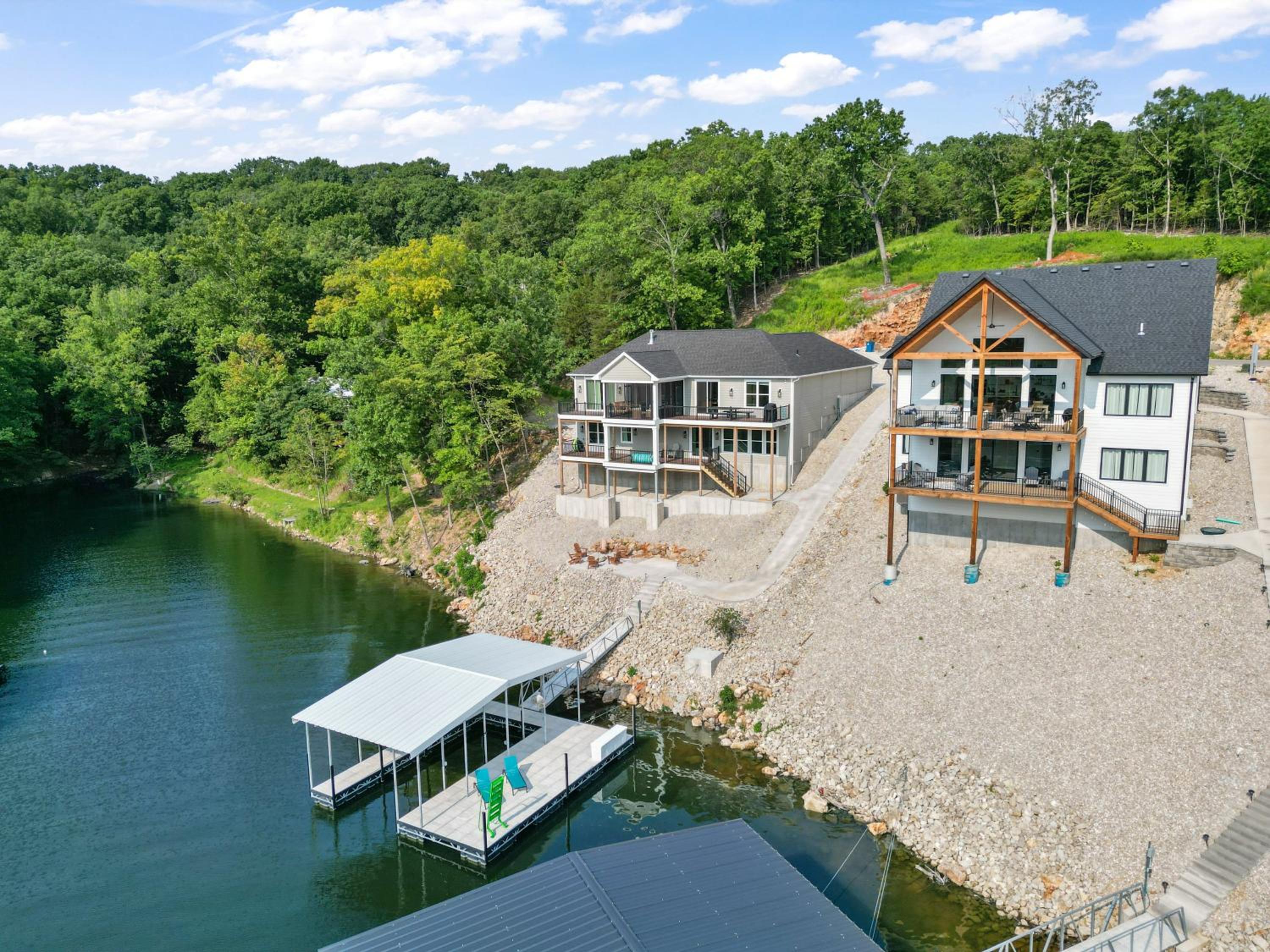 Lakefront Home w/ Arcade Games, Wet Bar, Dock, Workspace & Stunning Views