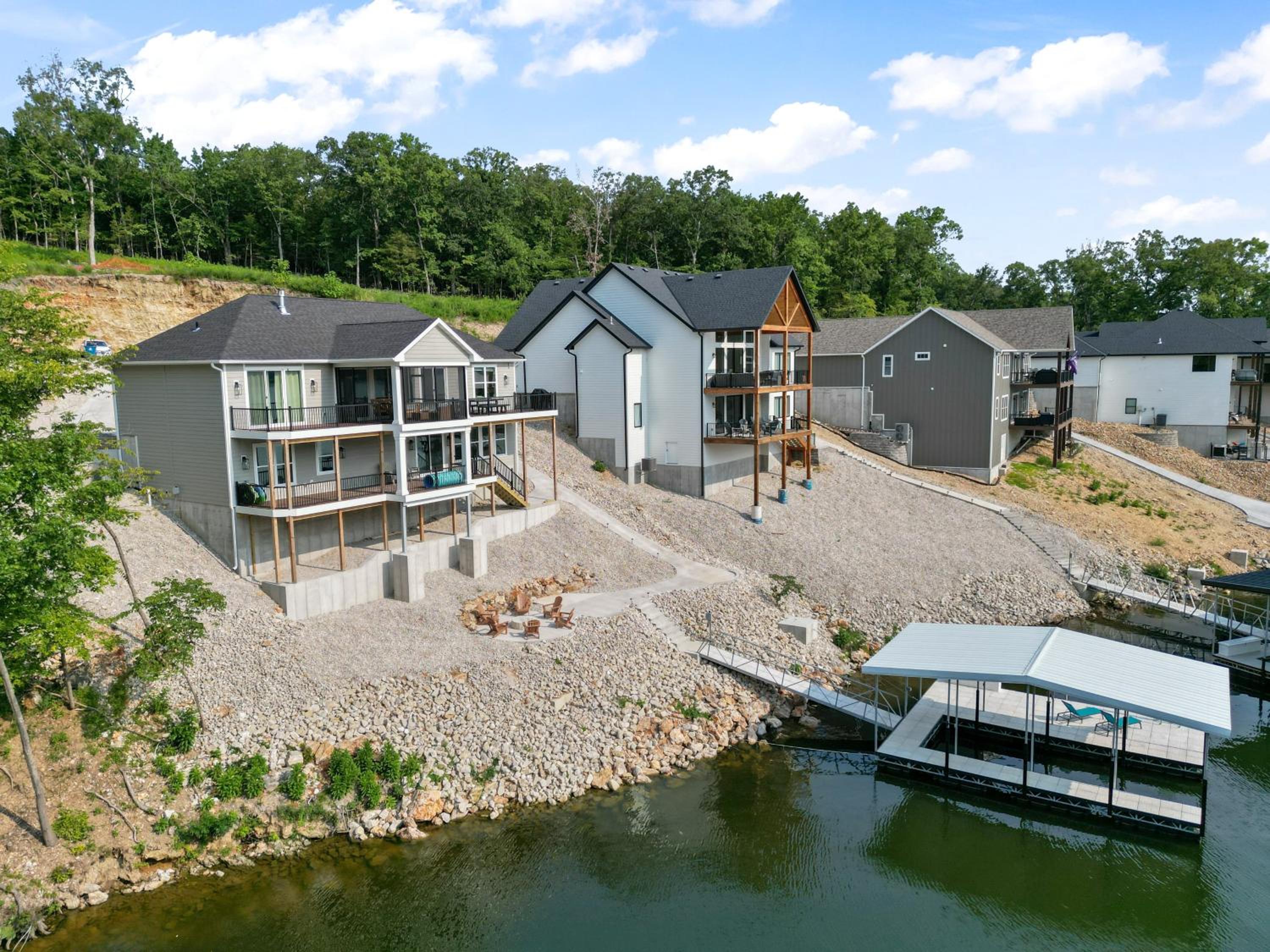 Lakefront Home w/ Arcade Games, Wet Bar, Dock, Workspace & Stunning Views