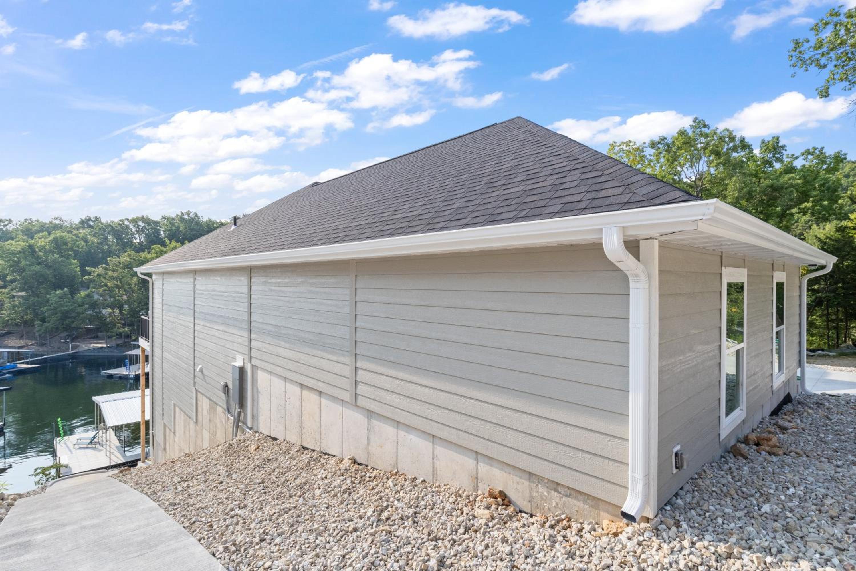 Lakefront Home w/ Arcade Games, Wet Bar, Dock, Workspace & Stunning Views