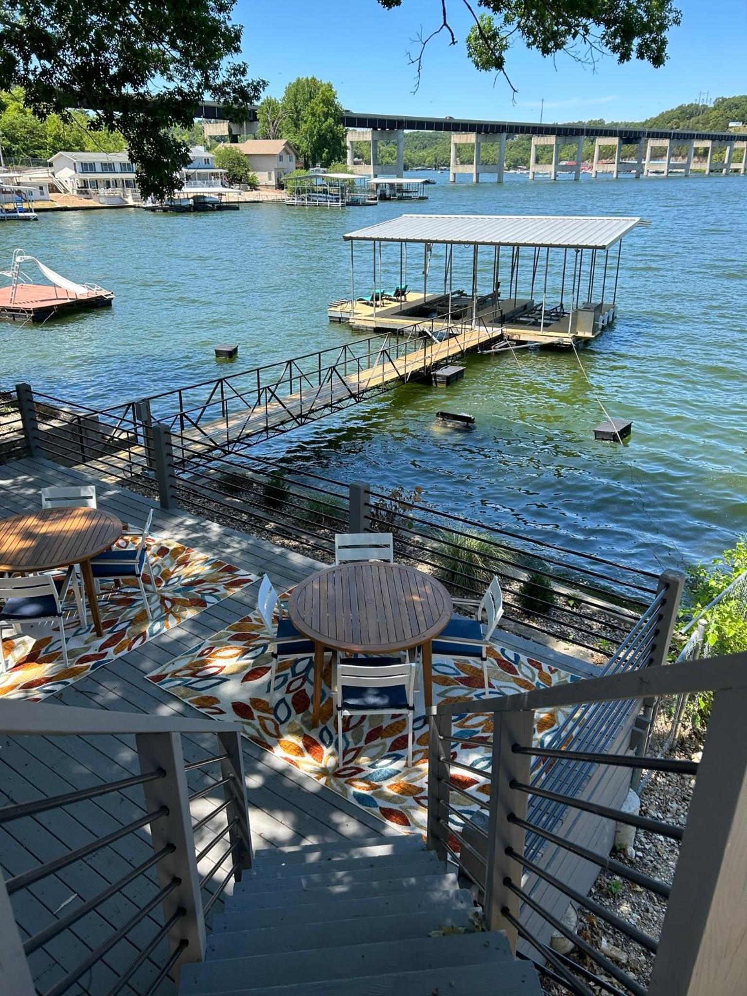 Private Dock & Fireplace Steps from Osage Beach