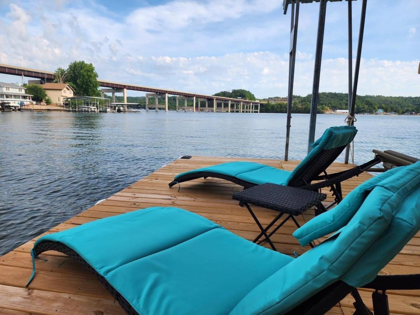 Private Dock & Fireplace Steps from Osage Beach