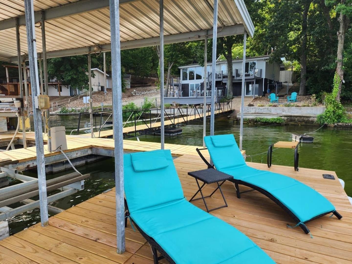 Private Dock & Fireplace Steps from Osage Beach