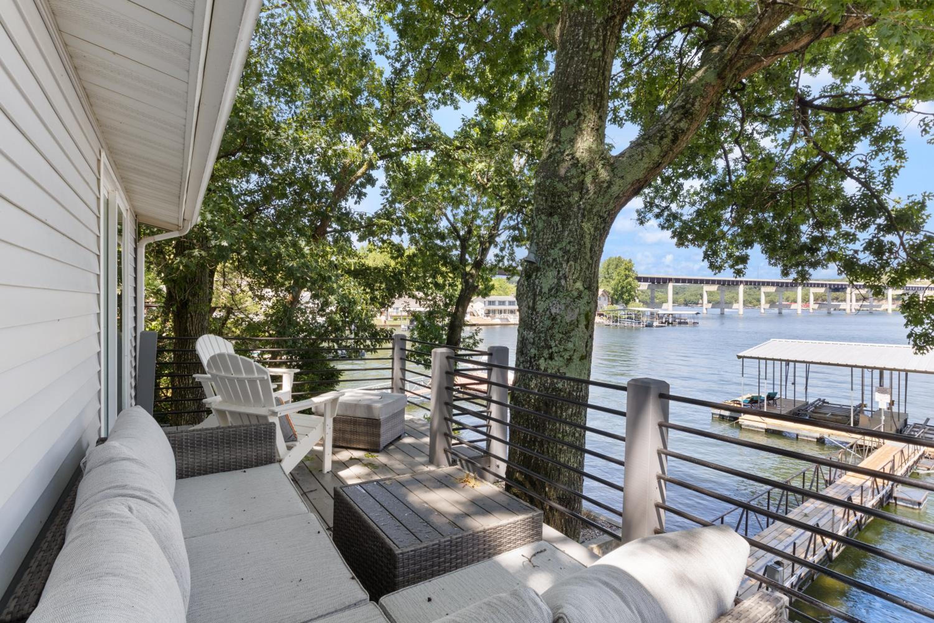 Private Dock & Fireplace Steps from Osage Beach