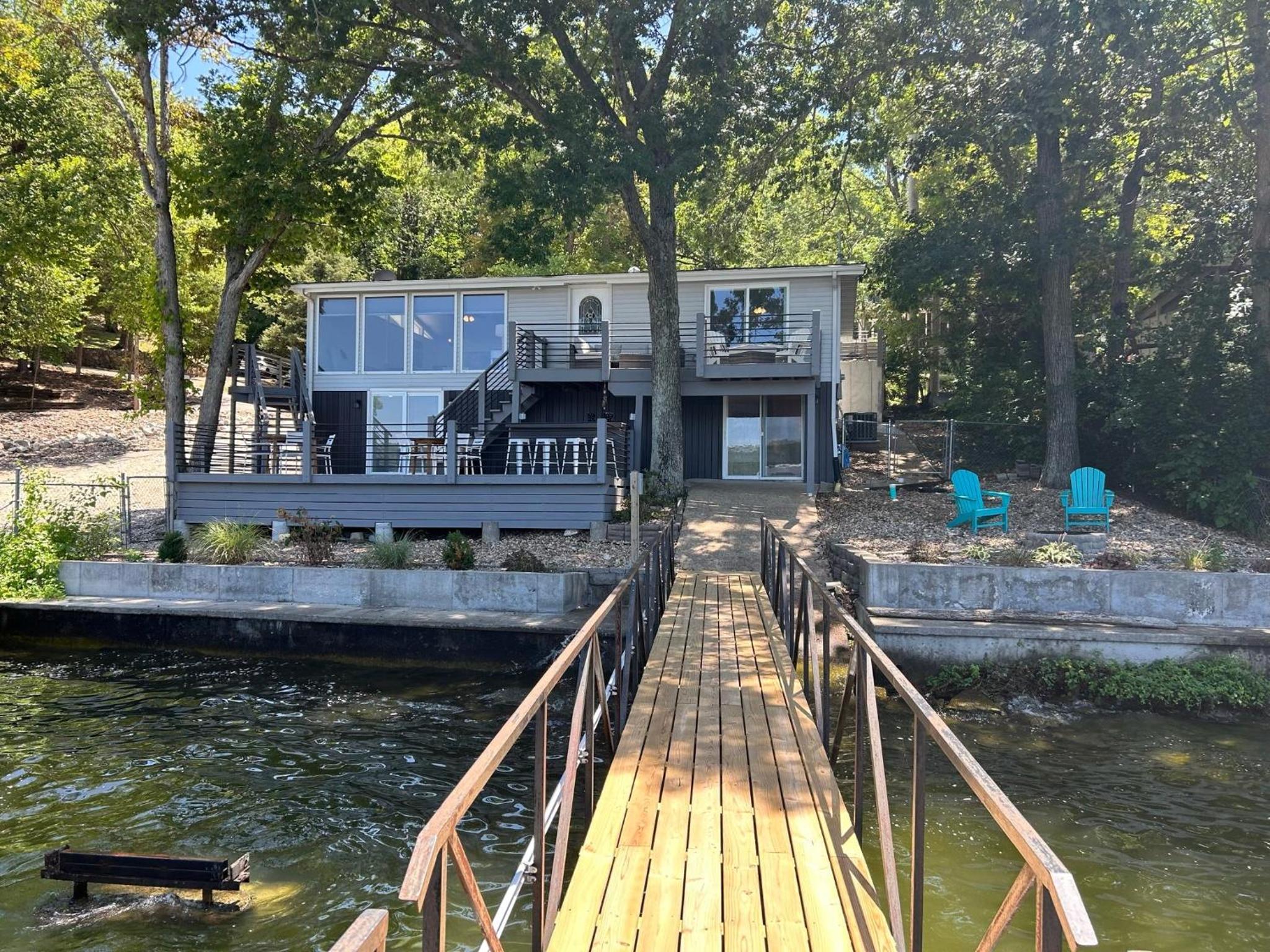 Private Dock & Fireplace Steps from Osage Beach