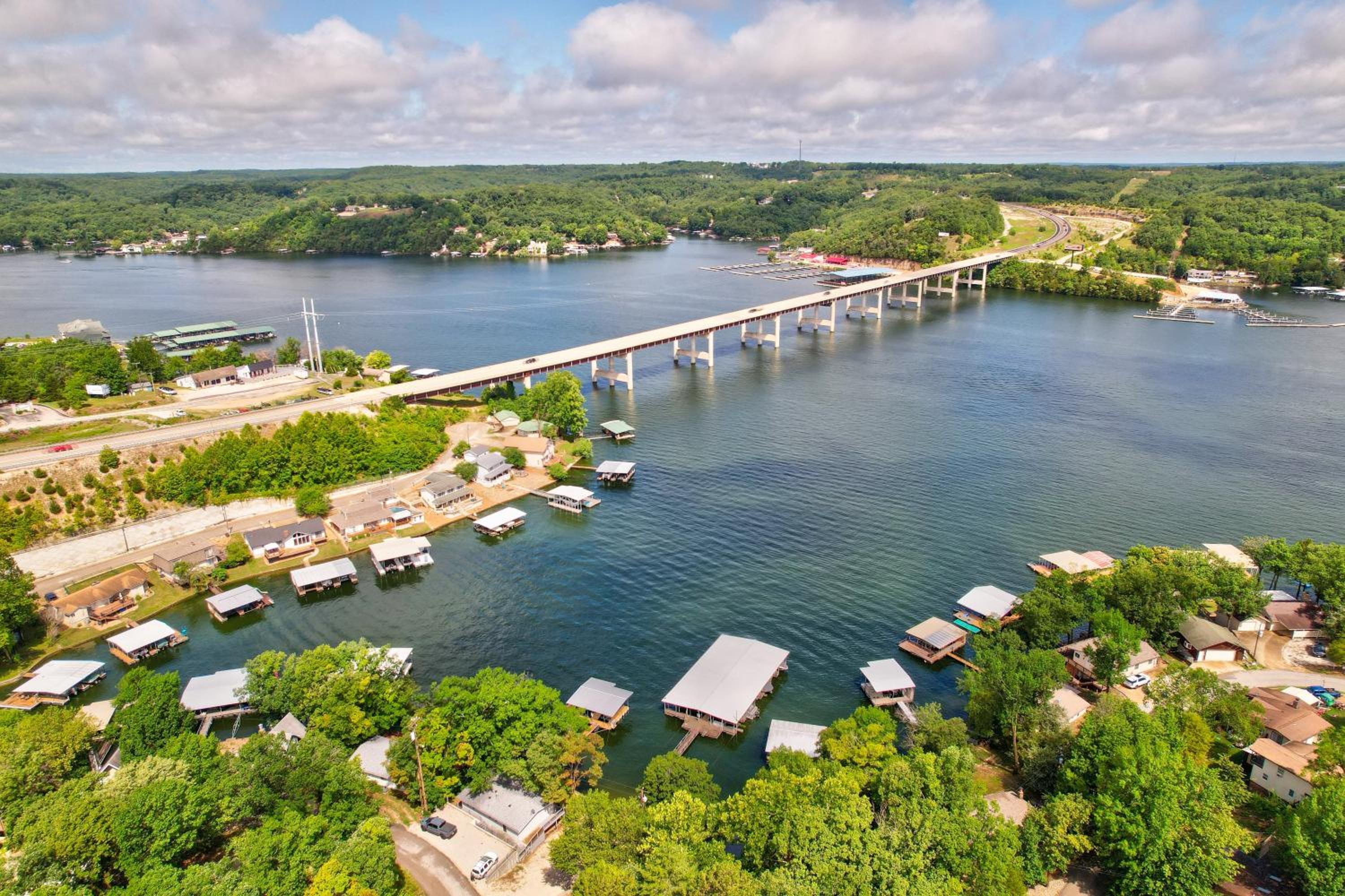 Private Dock & Fireplace Steps from Osage Beach
