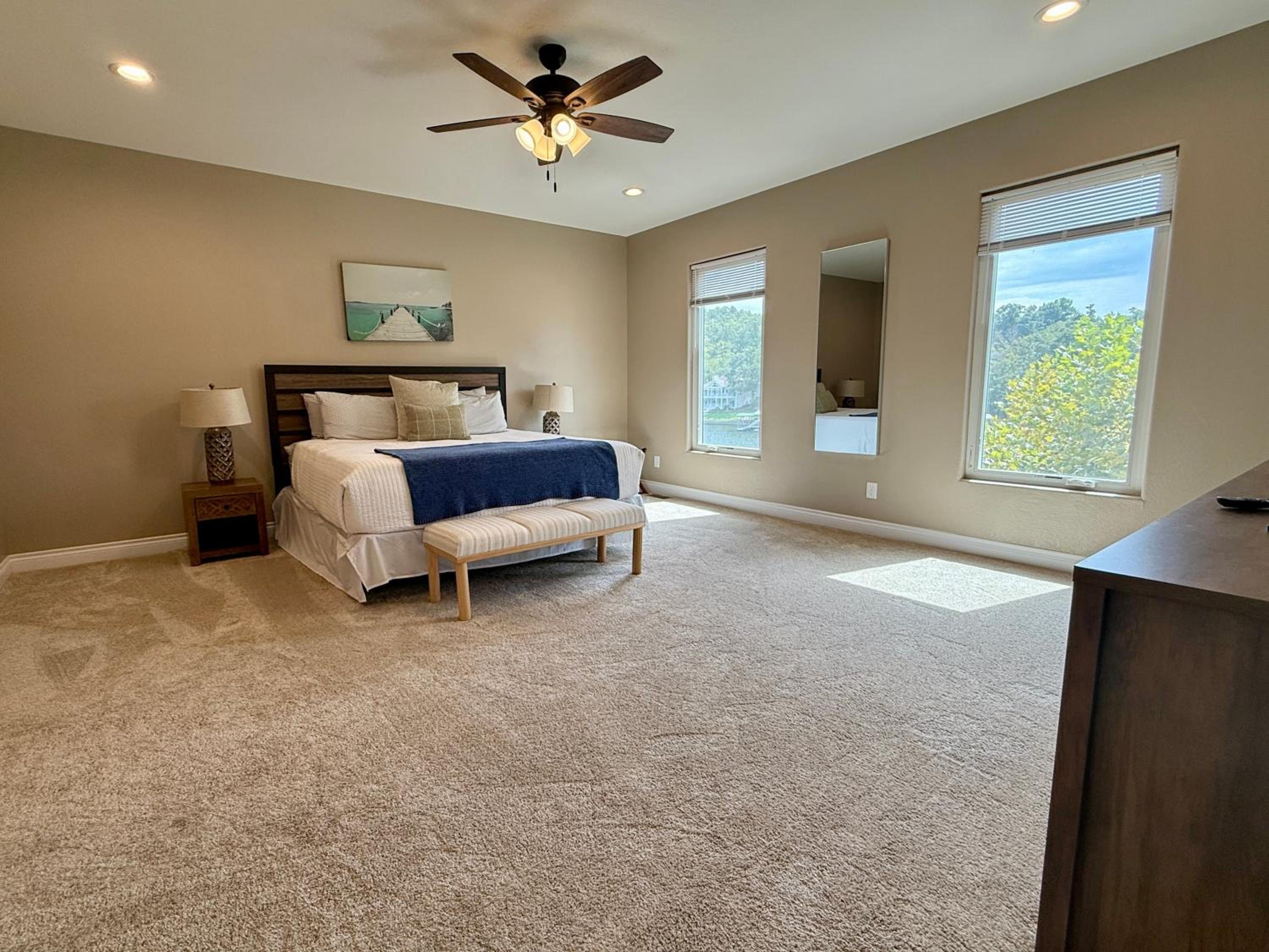 Luxury Home on Cove with Boat Slips, Waterslides, and Jump Deck