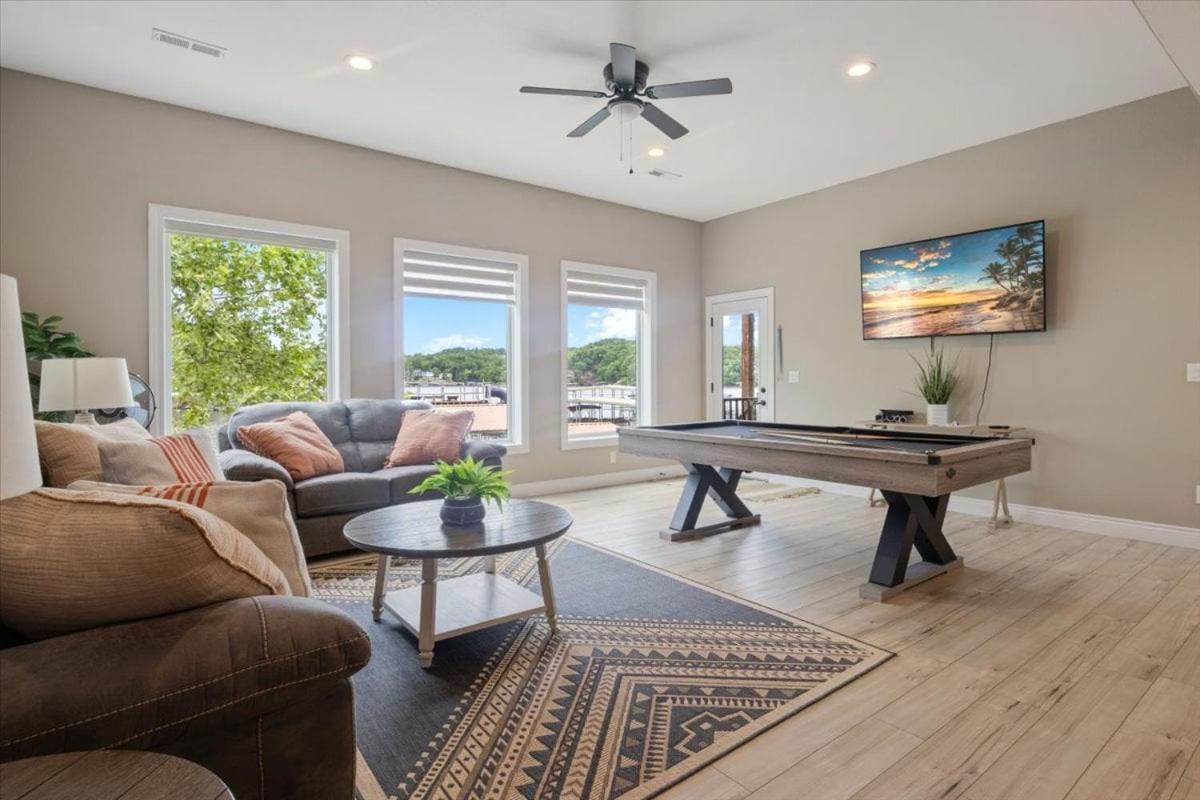 Luxury Home on Cove with Boat Slips, Waterslides, and Jump Deck