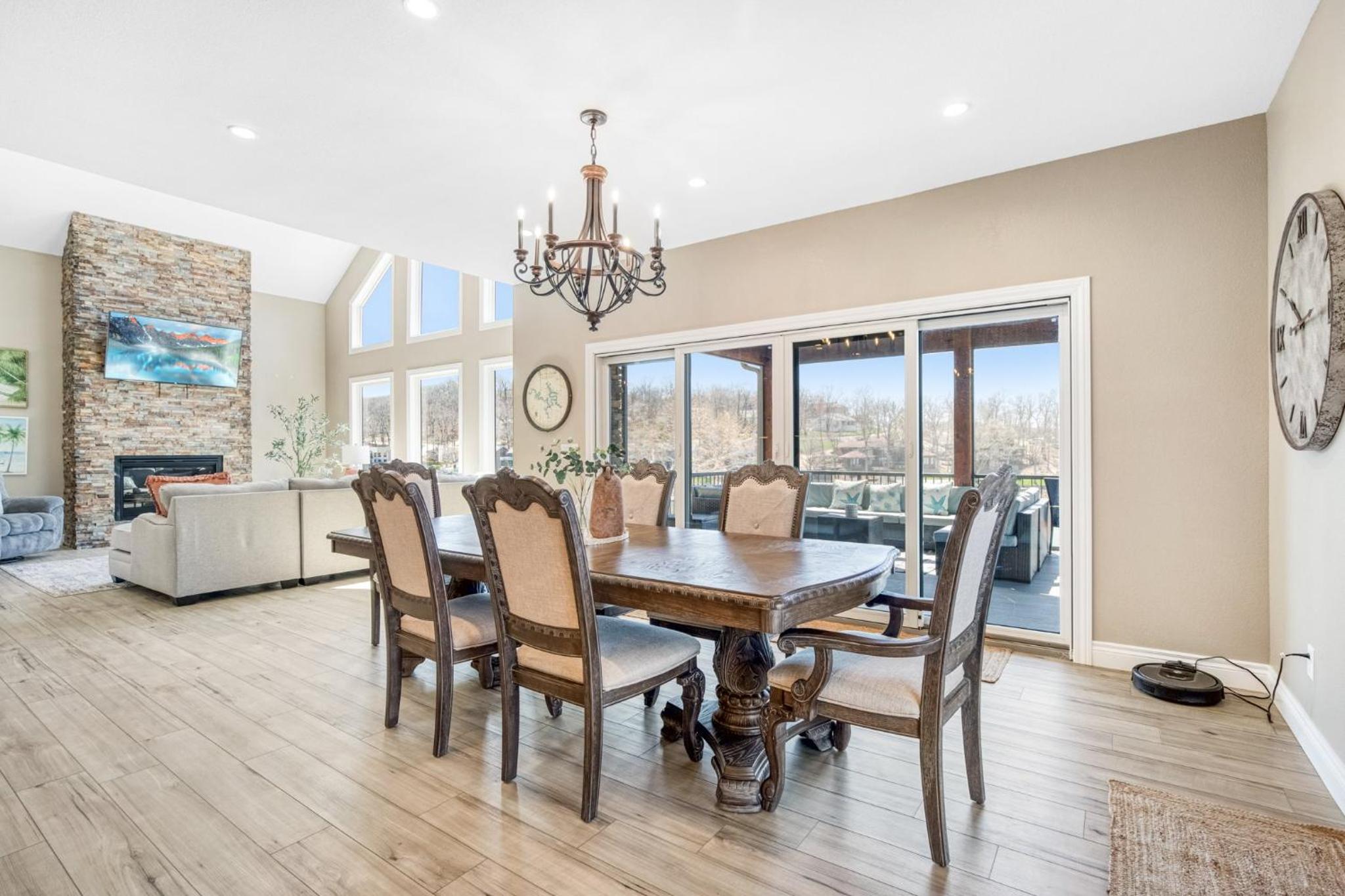 Luxury Home on Cove with Boat Slips, Waterslides, and Jump Deck