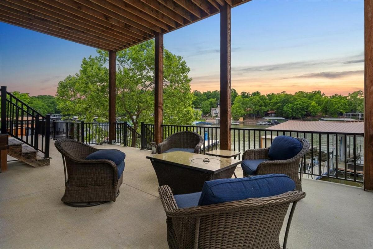 Luxury Home on Cove with Boat Slips, Waterslides, and Jump Deck