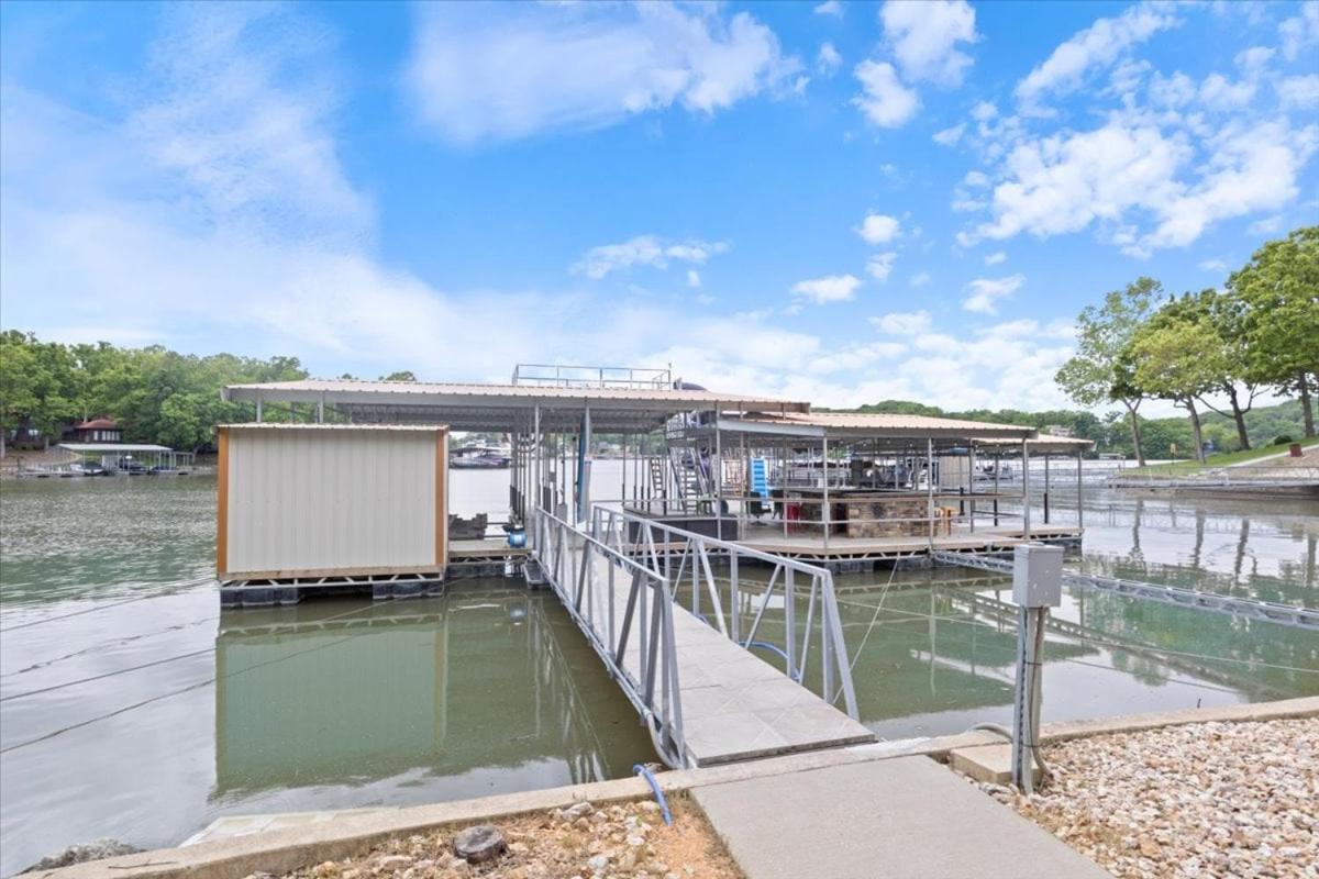 Luxury Home on Cove with Boat Slips, Waterslides, and Jump Deck