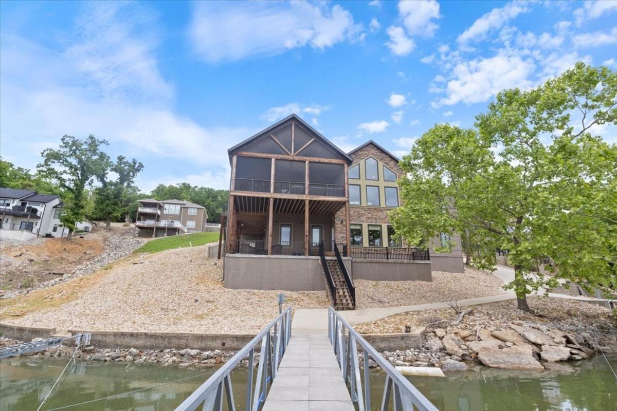 Luxury Home on Cove with Boat Slips, Waterslides, and Jump Deck