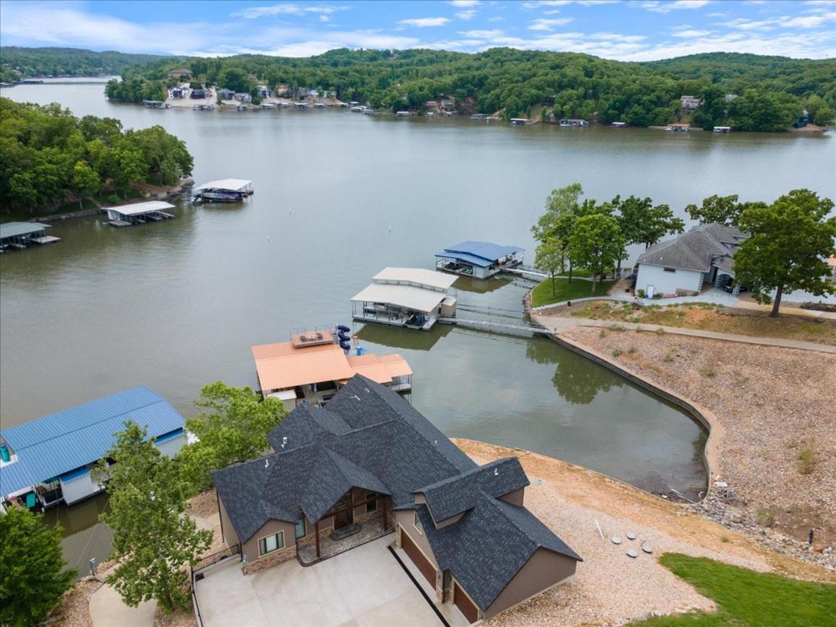 Luxury Home on Cove with Boat Slips, Waterslides, and Jump Deck