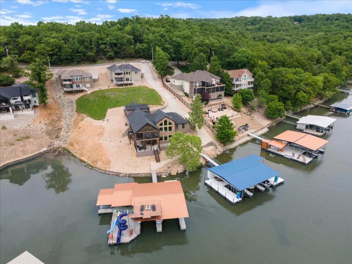 Luxury Home on Cove with Boat Slips, Waterslides, and Jump Deck