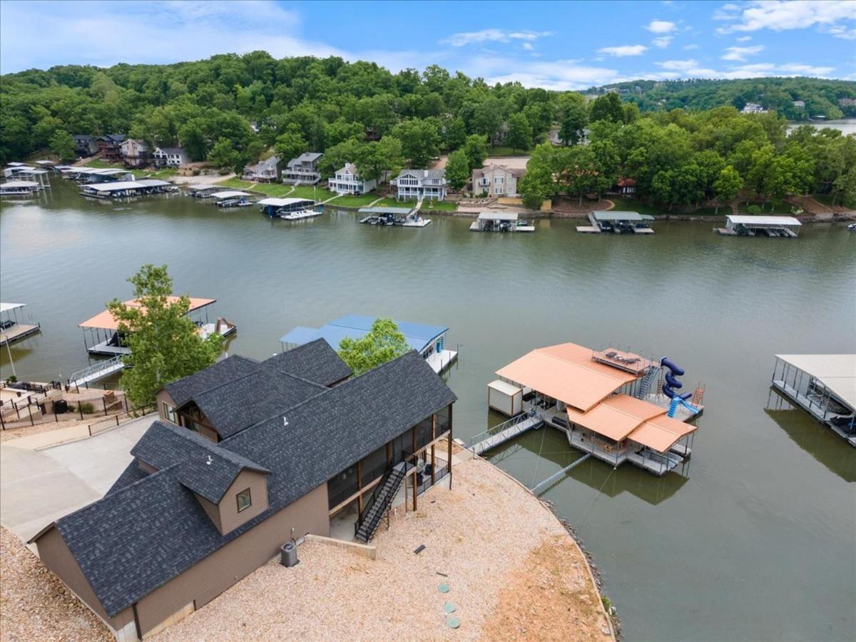 Luxury Home on Cove with Boat Slips, Waterslides, and Jump Deck