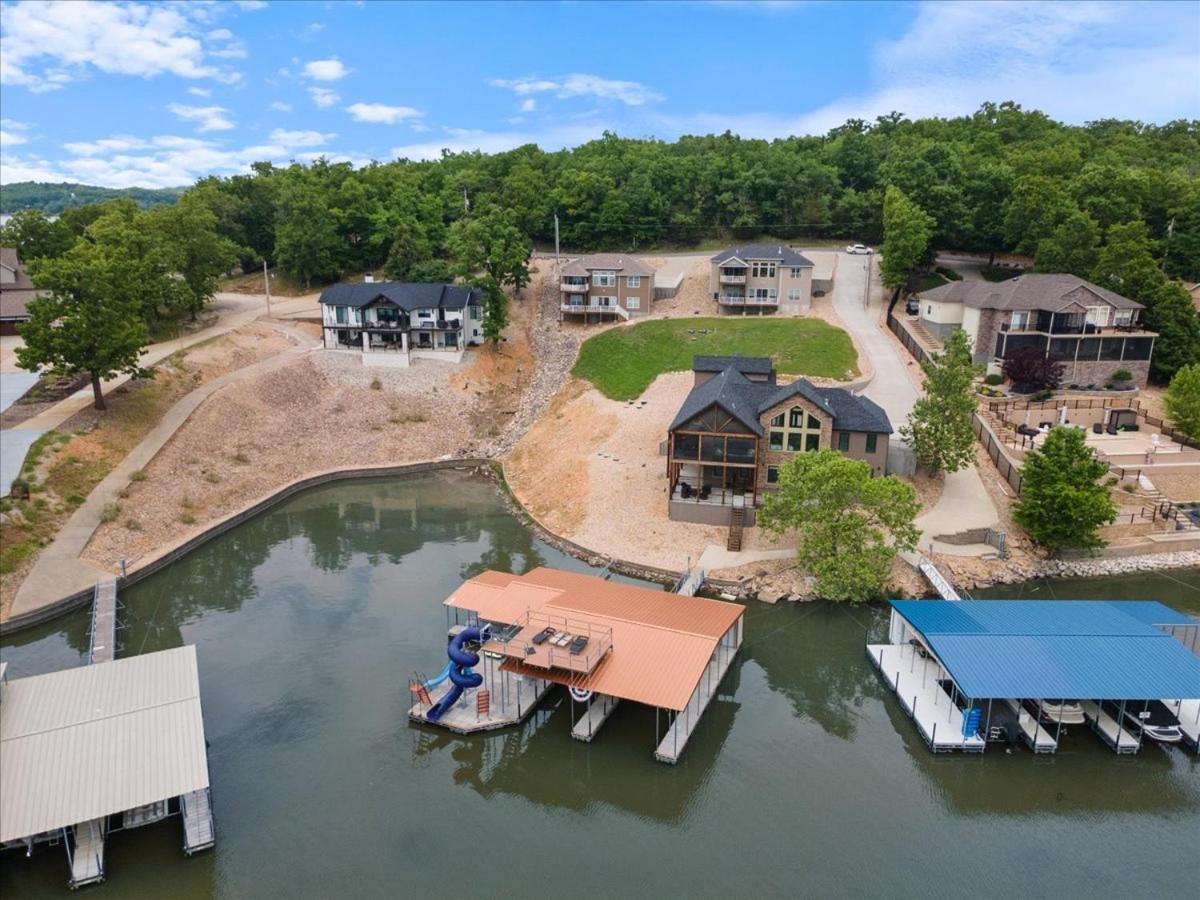 Luxury Home on Cove with Boat Slips, Waterslides, and Jump Deck
