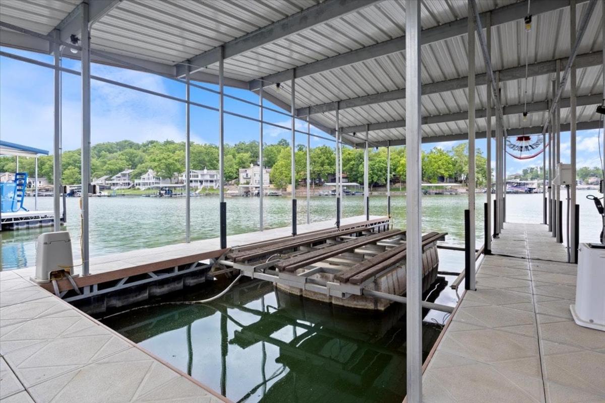 Luxury Home on Cove with Boat Slips, Waterslides, and Jump Deck