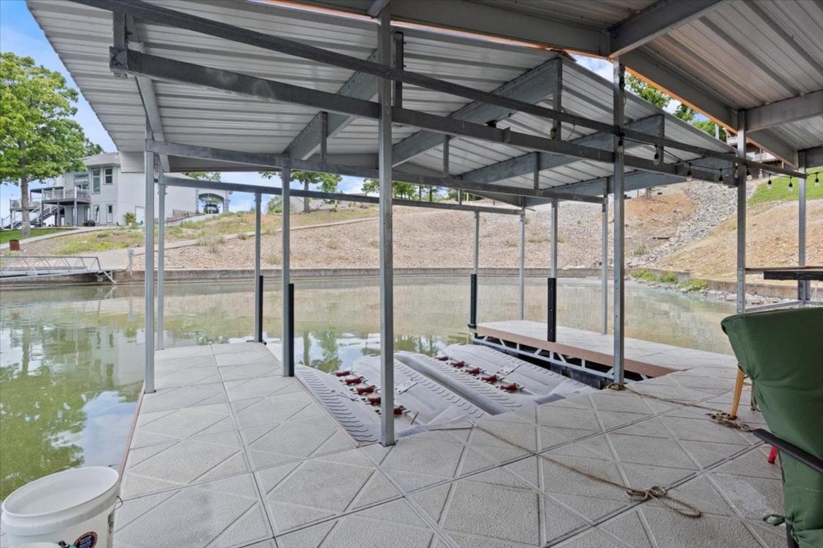 Luxury Home on Cove with Boat Slips, Waterslides, and Jump Deck