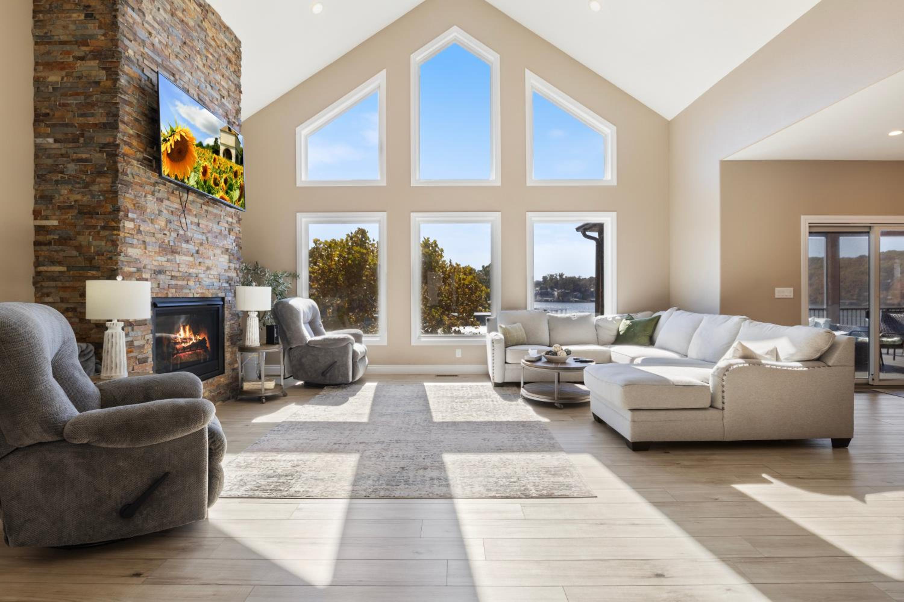 Luxury Home on Cove with Boat Slips, Waterslides, and Jump Deck