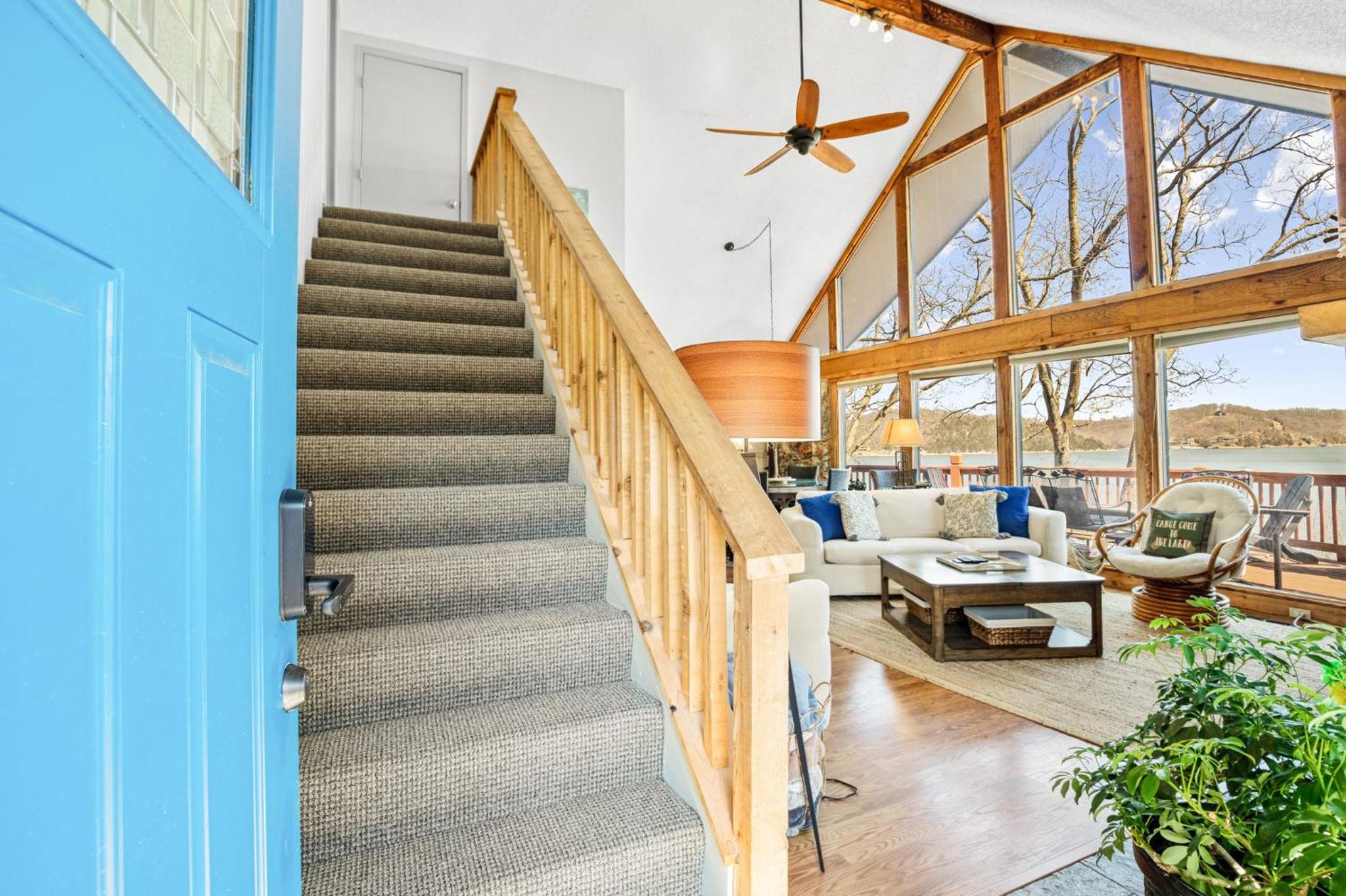 Woodmont Point - Wooded Private Lakefront Retreat with Deep Cove Dock and Great Swimming!