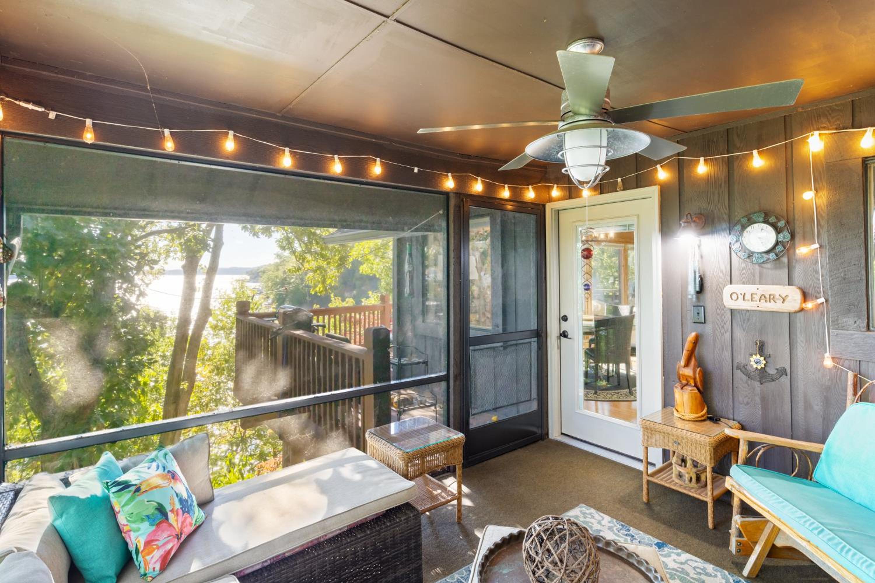 Woodmont Point - Wooded Private Lakefront Retreat with Deep Cove Dock and Great Swimming!