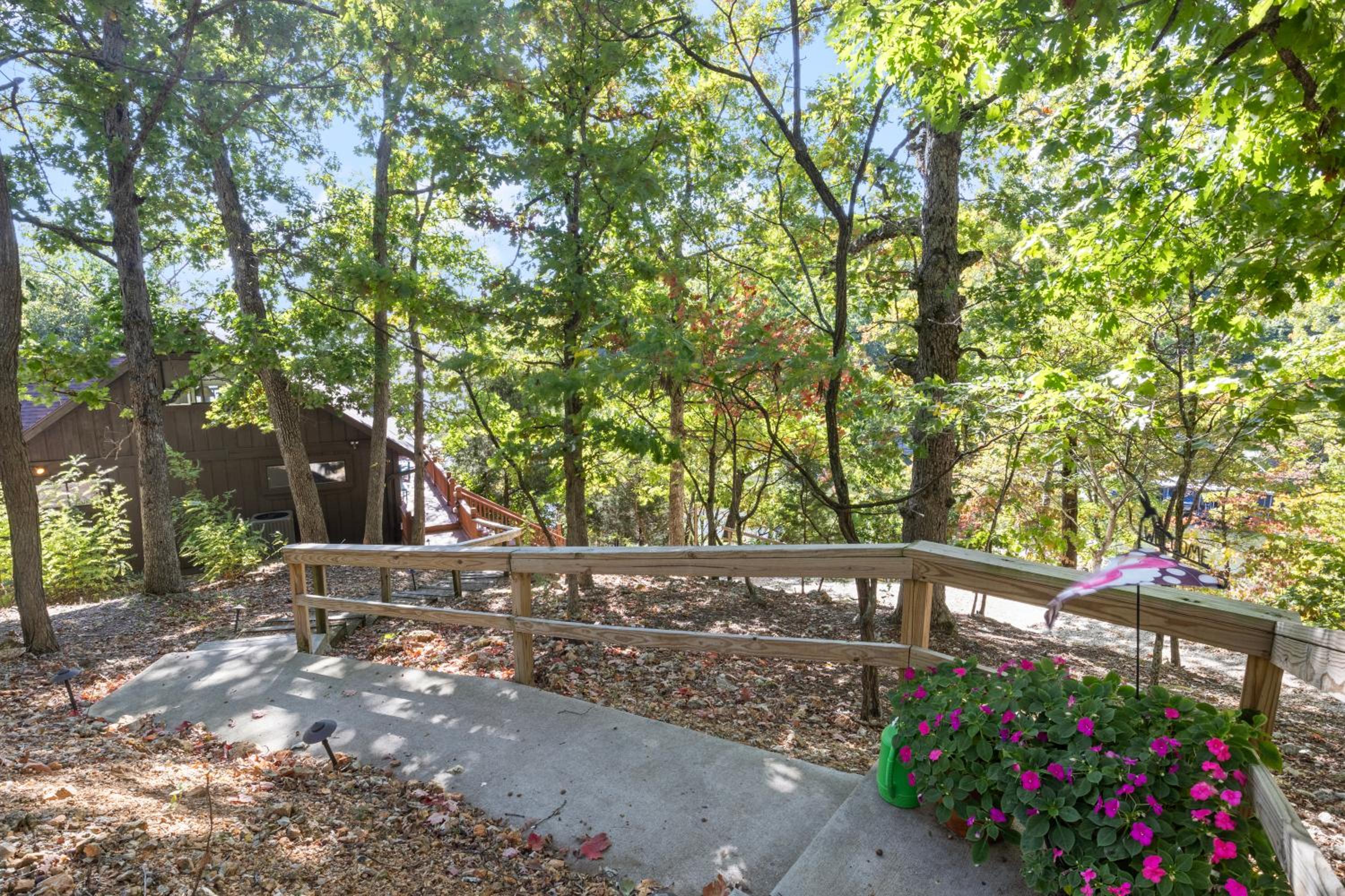 Woodmont Point - Wooded Private Lakefront Retreat with Deep Cove Dock and Great Swimming!