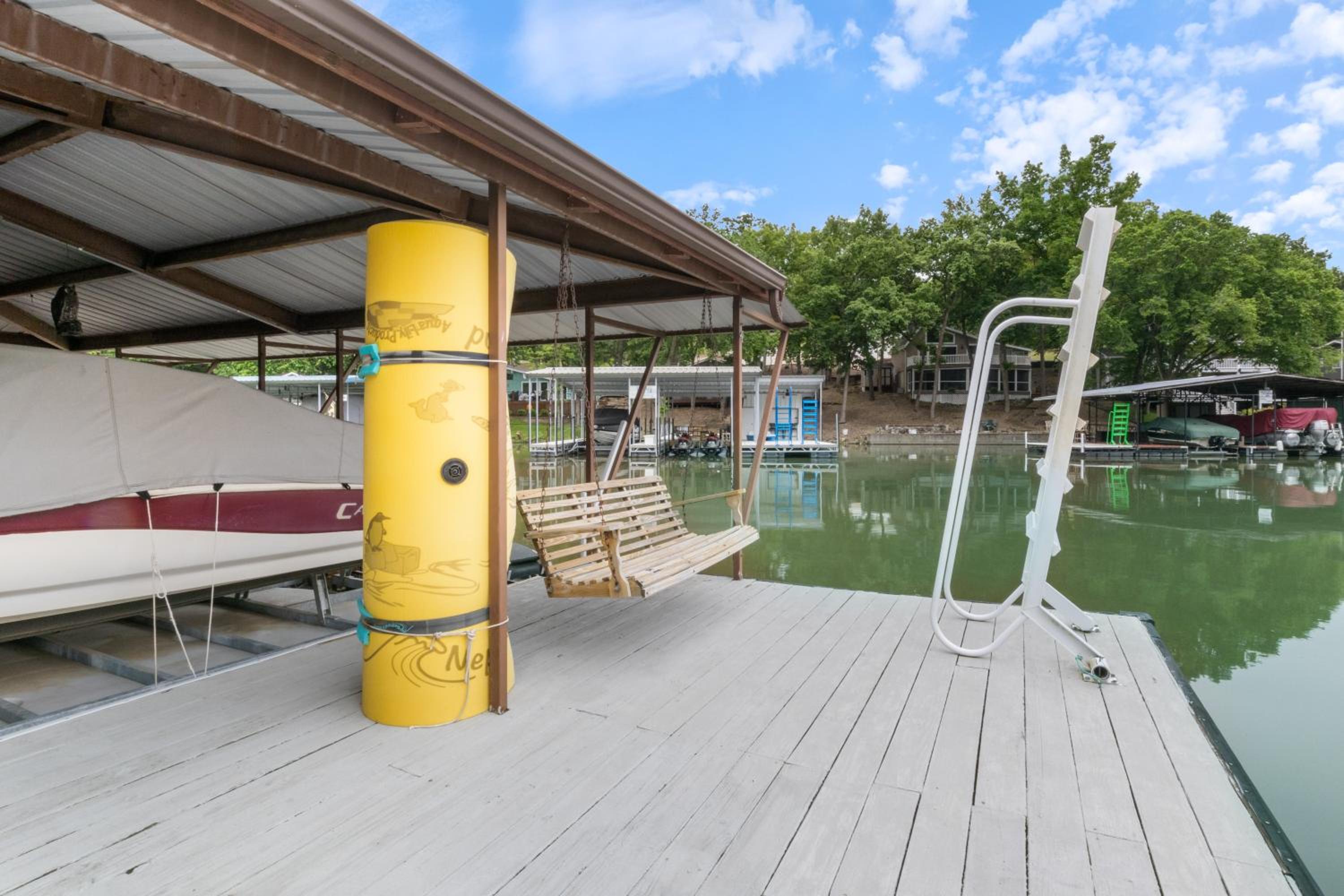 Lakefront Retreat w/ Private Dock, Kayaks, Swim Mat & Lake Views