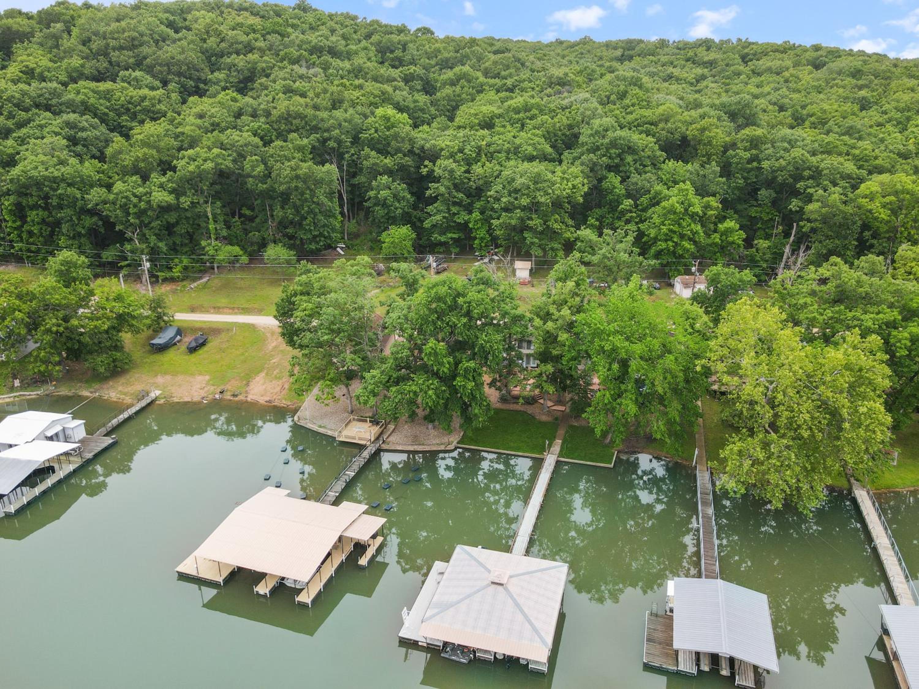 Lakefront Retreat w/ Private Dock, Kayaks, Swim Mat & Lake Views