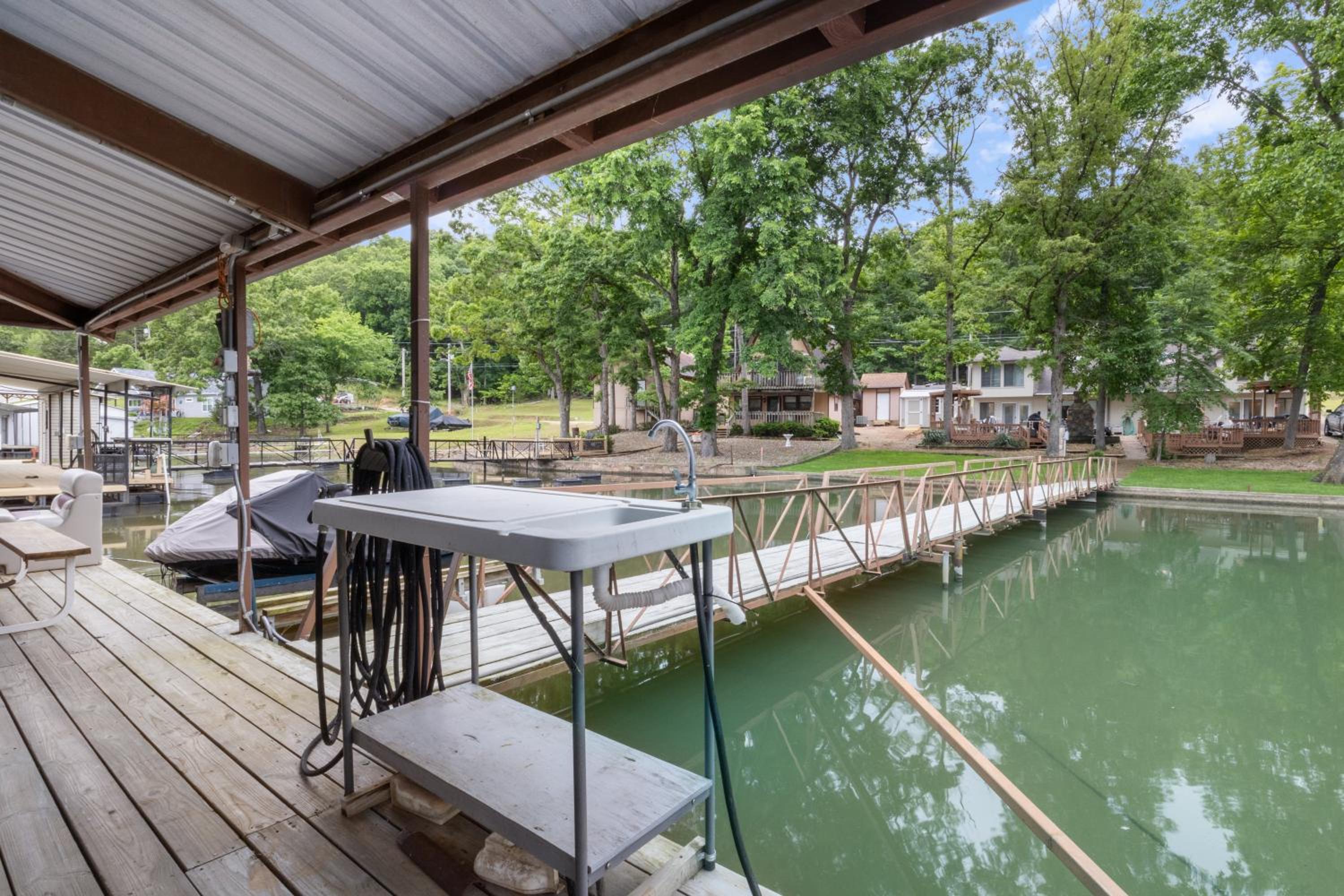 Lakefront Retreat w/ Private Dock, Kayaks, Swim Mat & Lake Views