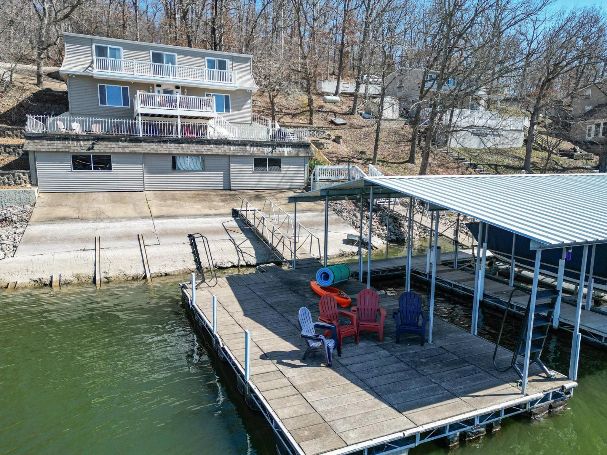 Lake Life: Amazing Weekday Specials! Dock, Swim Mat, Cove Water