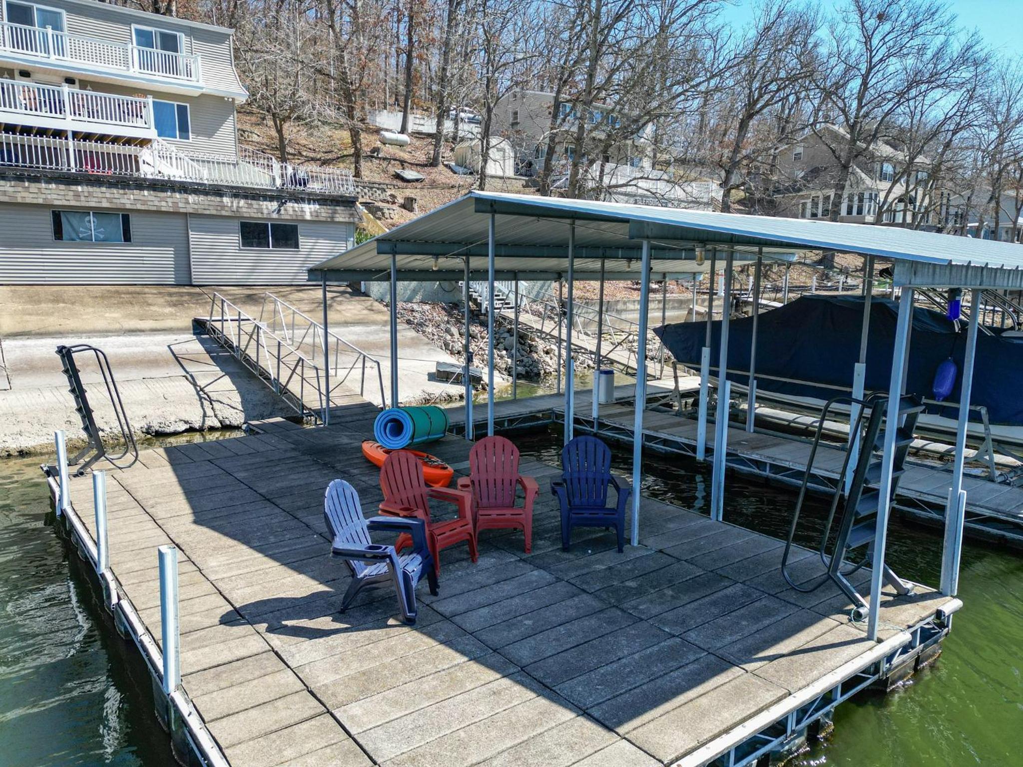 Lake Life: Amazing Weekday Specials! Dock, Swim Mat, Cove Water