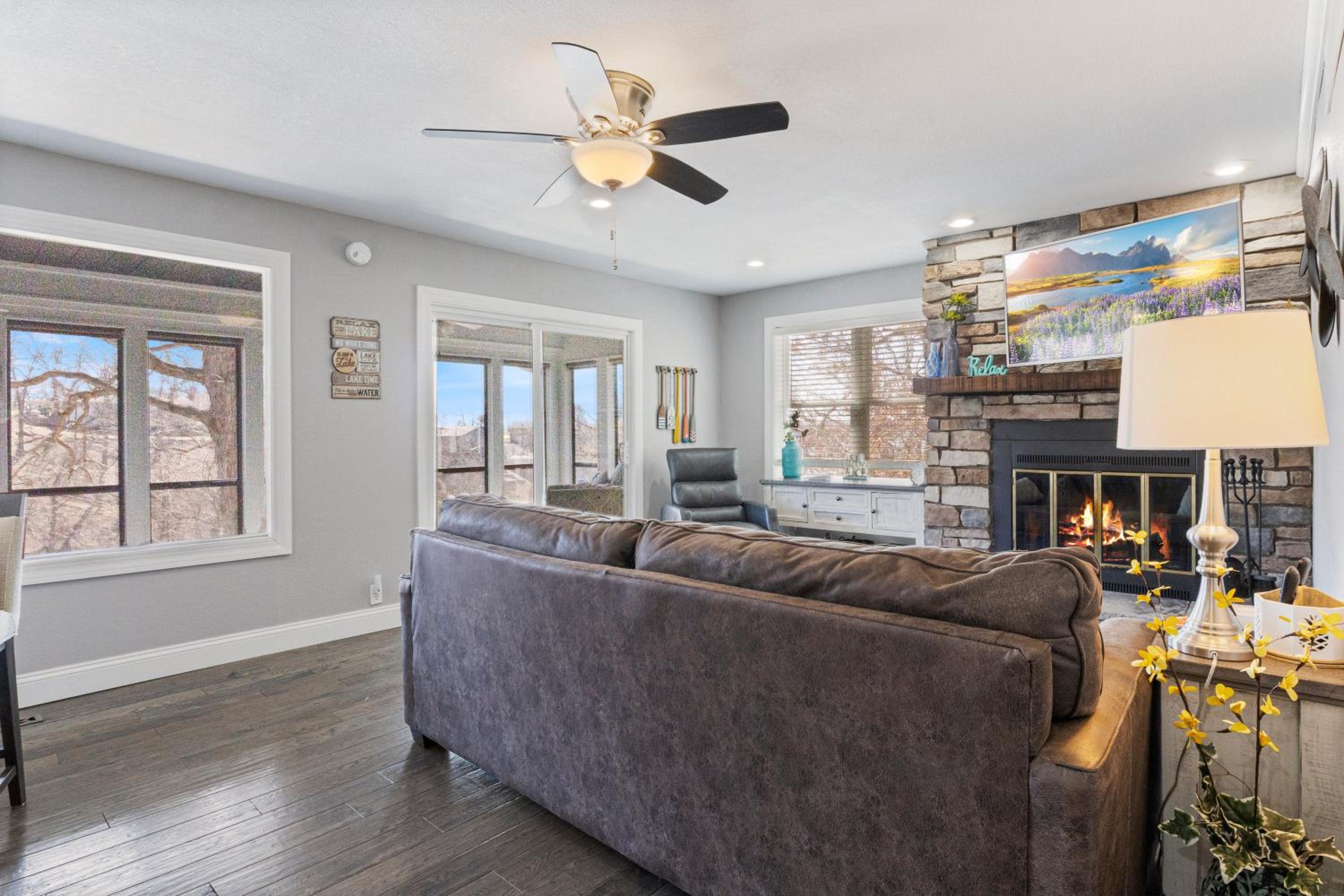 Spacious Home & Lake Access, Lake Views Throughout