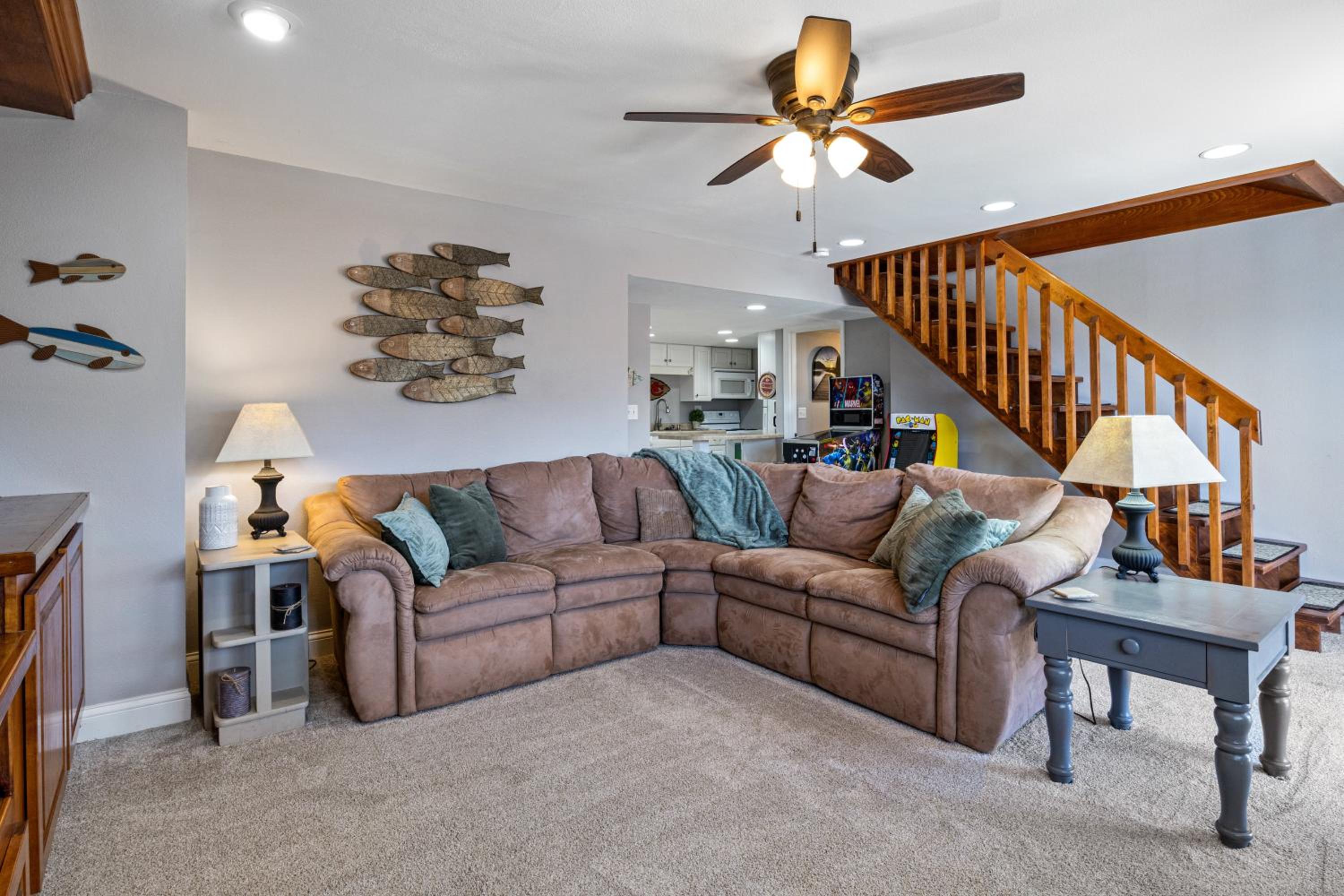 Spacious Home & Lake Access, Lake Views Throughout