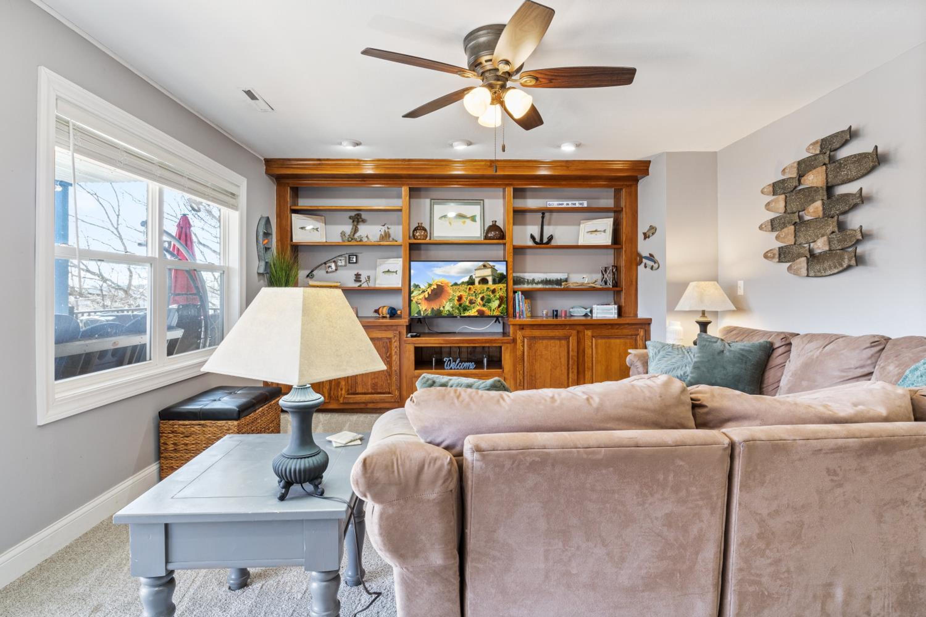 Spacious Home & Lake Access, Lake Views Throughout