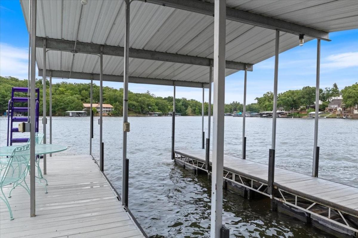 Lakefront Fishing Retreat w/ Dock, Hot Tub & Deck Views