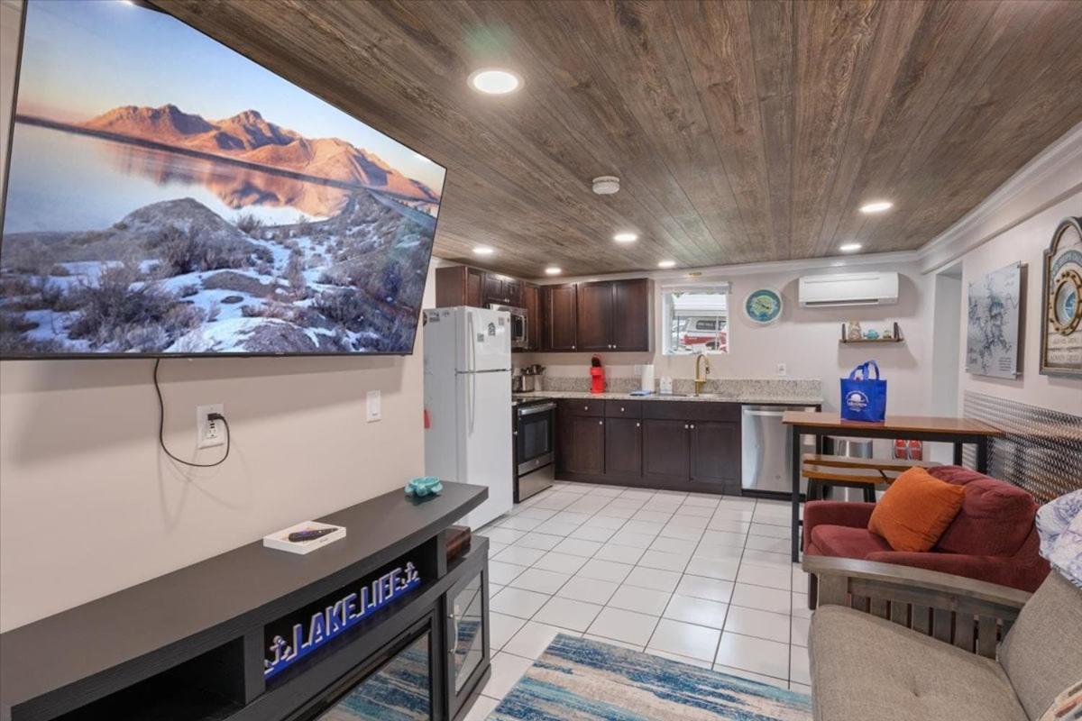 Lakefront Fishing Retreat w/ Dock, Hot Tub & Deck Views