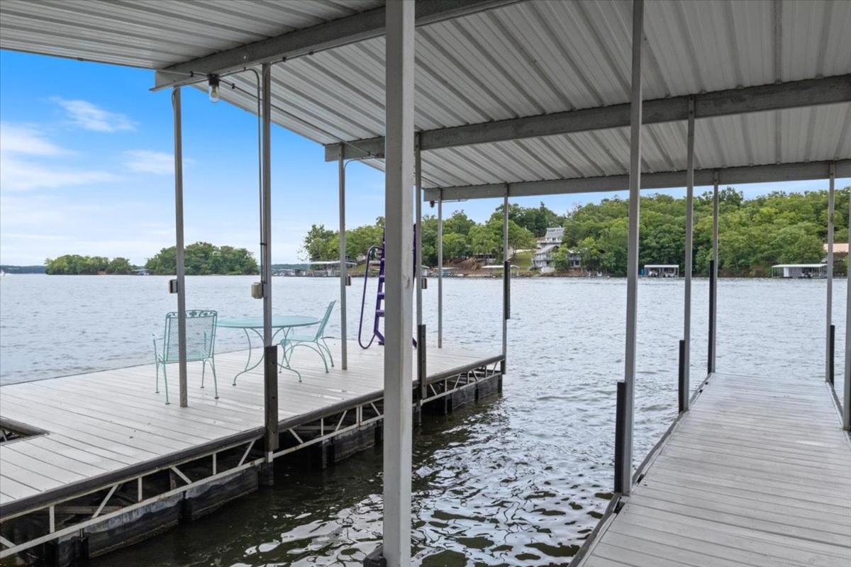 Lakefront Fishing Retreat w/ Dock, Hot Tub & Deck Views