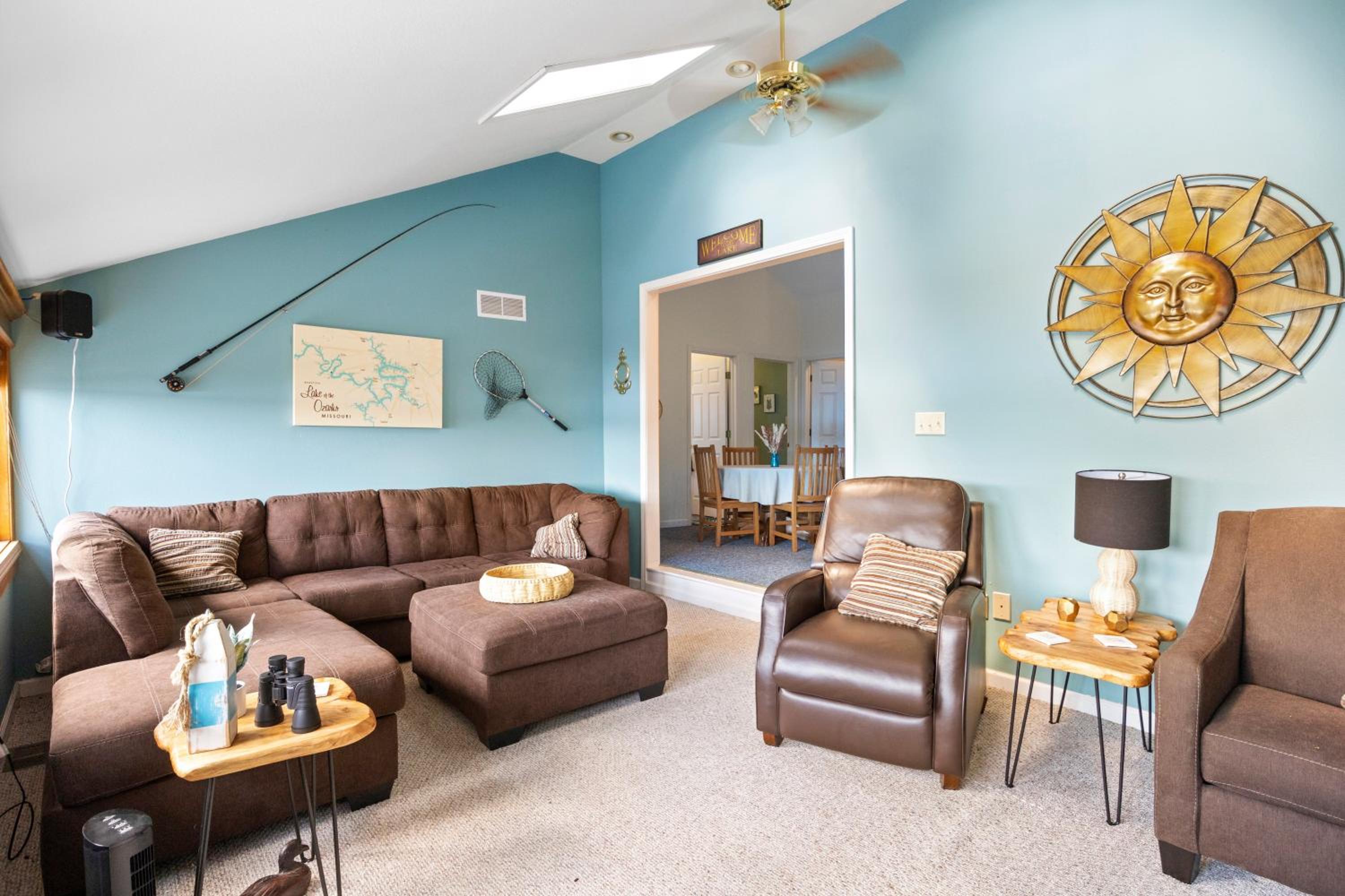 Pet-Friendly Lakefront Home in a Quiet Cove w/ Netflix, Outdoor Seating, Boat Slip