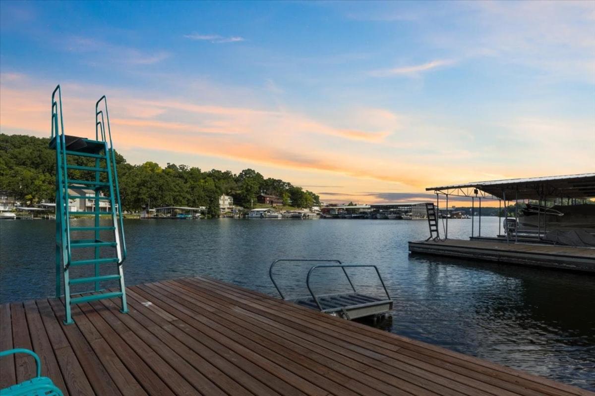 Perfect Family House in Osage Beach with Expansive Deck, Private Dock, & Boat Slip