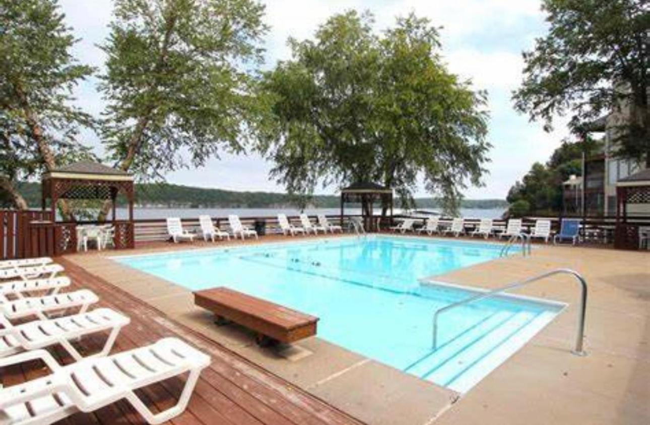 Poolside Condo with Amazing Lake Views & Design