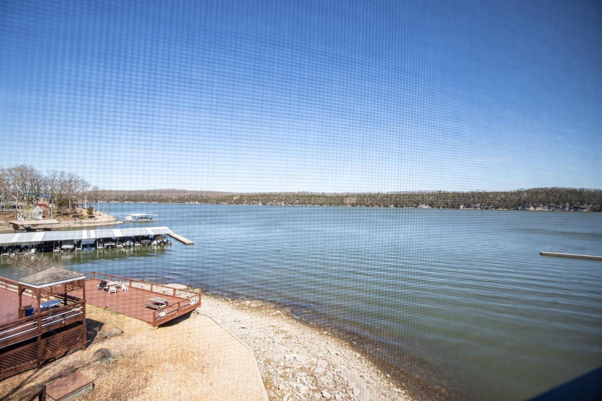 Poolside Condo with Amazing Lake Views & Design