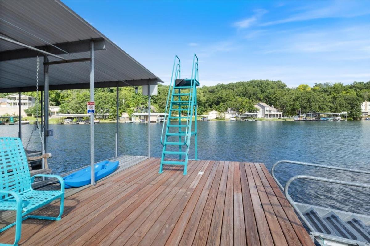 Perfect Family House in Osage Beach with Expansive Deck, Private Dock, & Boat Slip
