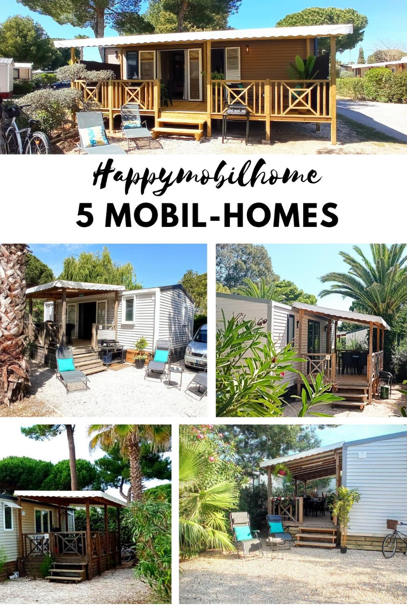 HappyMobilhome Argelès-sur-mer -plage à 500m- Camping 4 étoiles Del Mar
