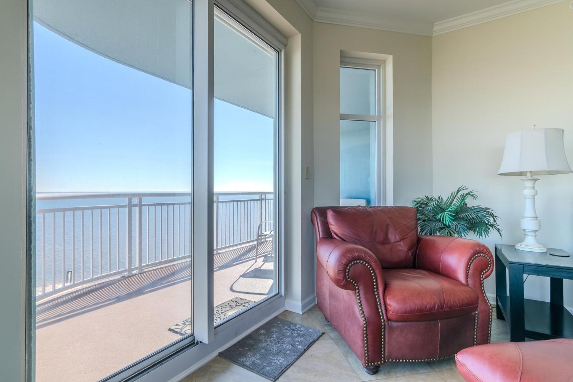 Spacious Beachview End Unit in Legacy Tower 1 -1101 - 3 bedroom 3 bath condo