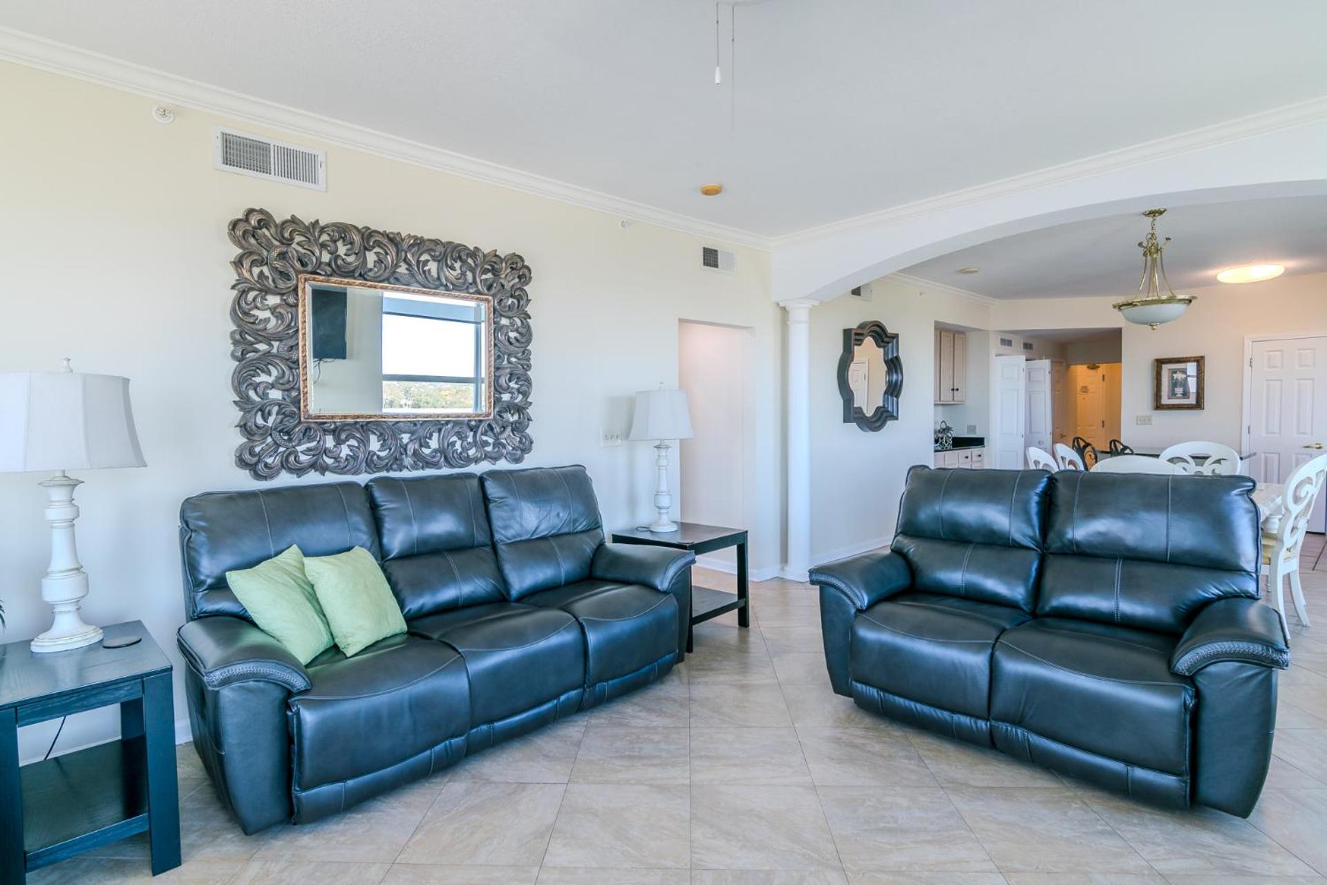 Spacious Beachview End Unit in Legacy Tower 1 -1101 - 3 bedroom 3 bath condo