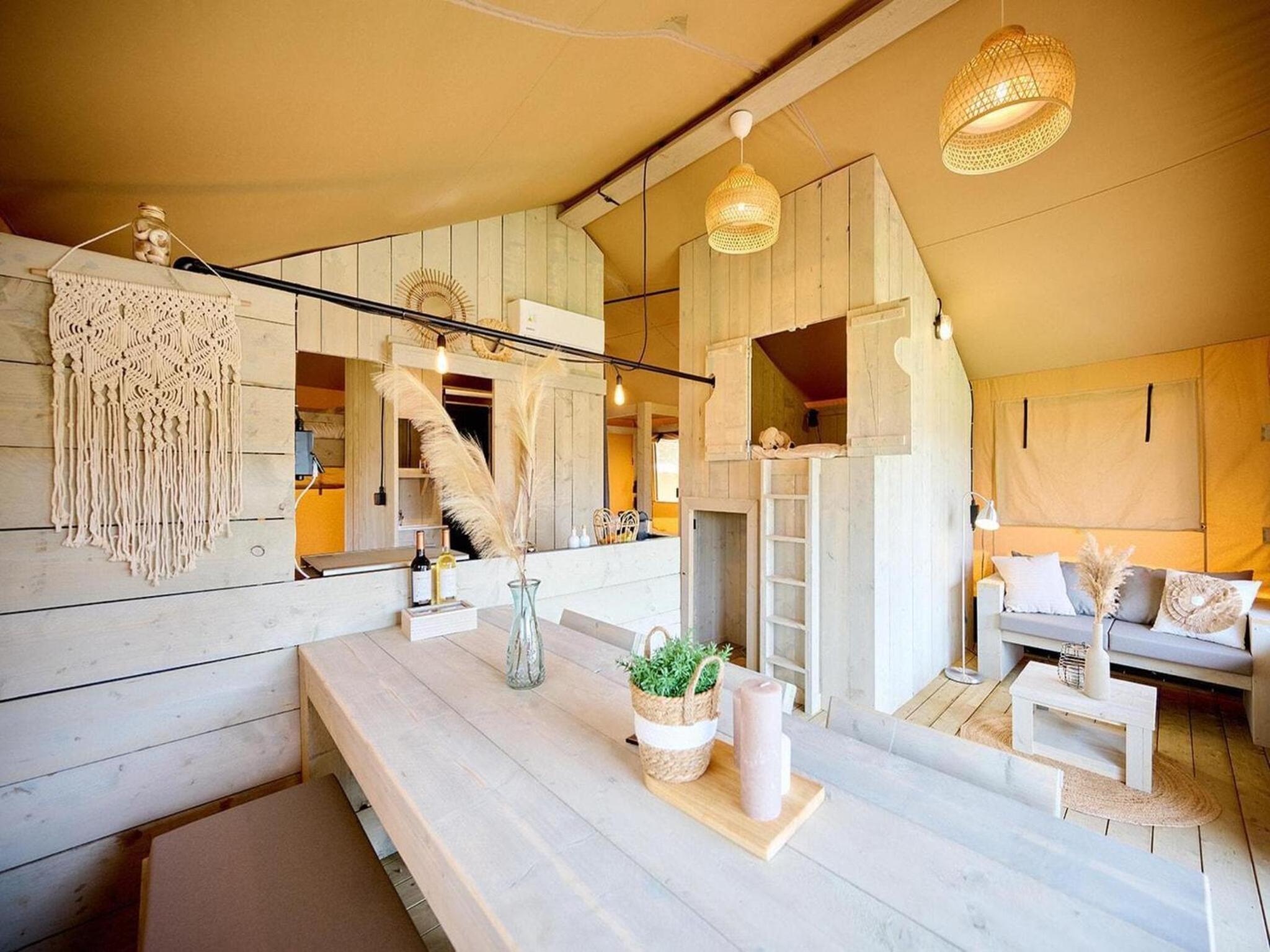 Luxury Safari Tent for 6 with Veranda