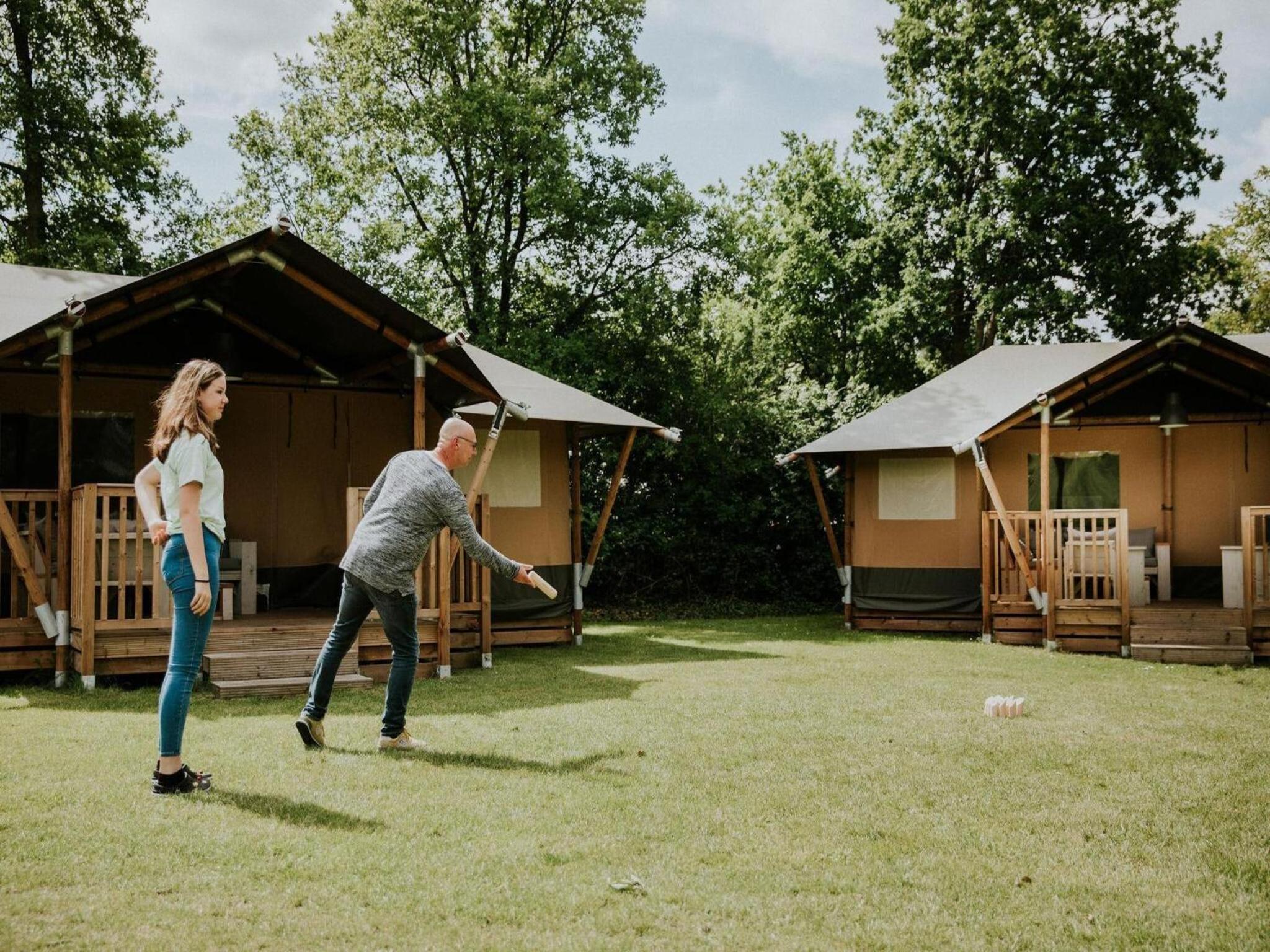 Luxury Family Tent with Play Area